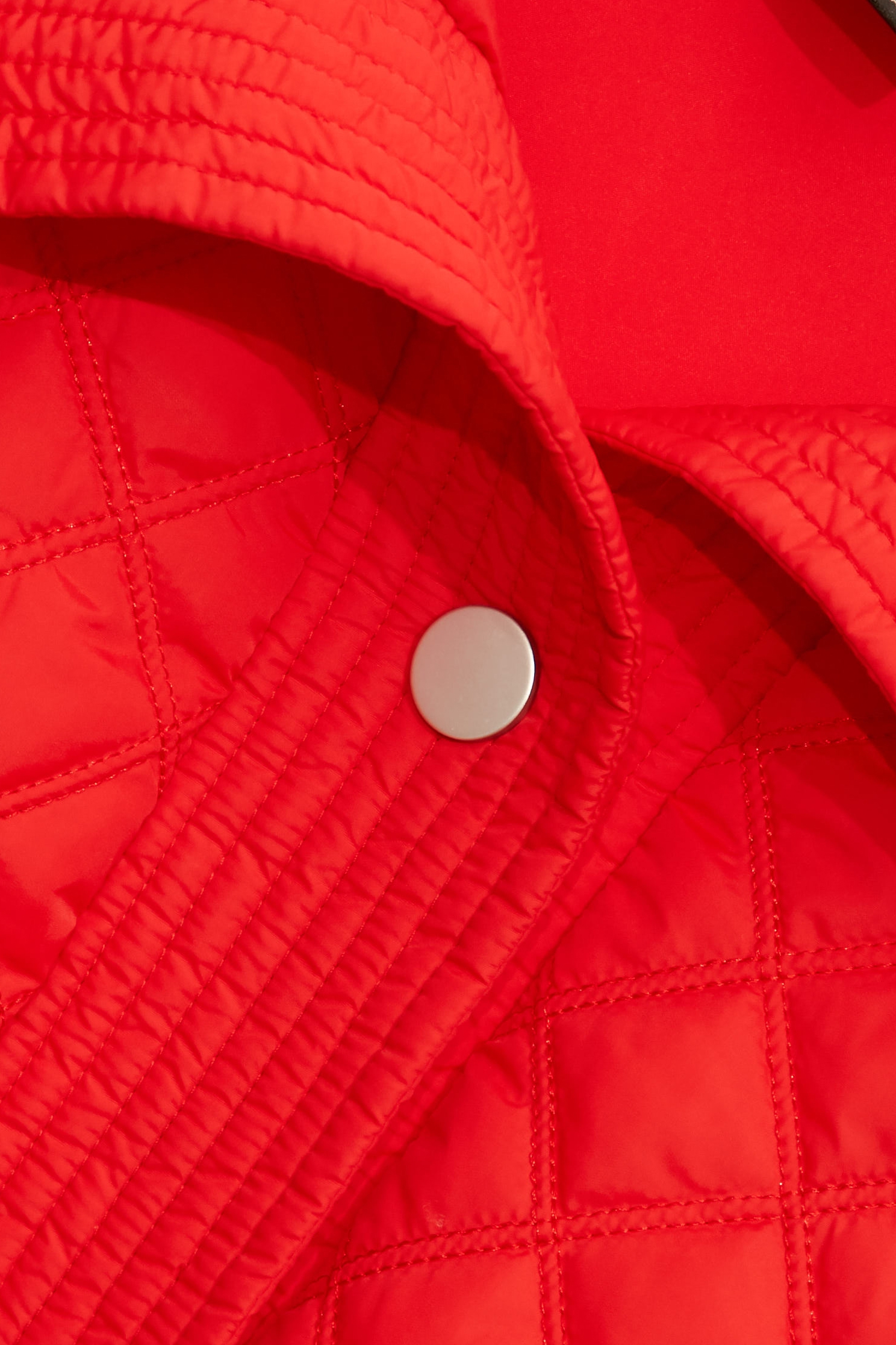 Red Quilted Oversize JacketRed Quilted Oversize Jacket,Jackets,Outerwear,Season (AW) Look,Long sleeve outerwear