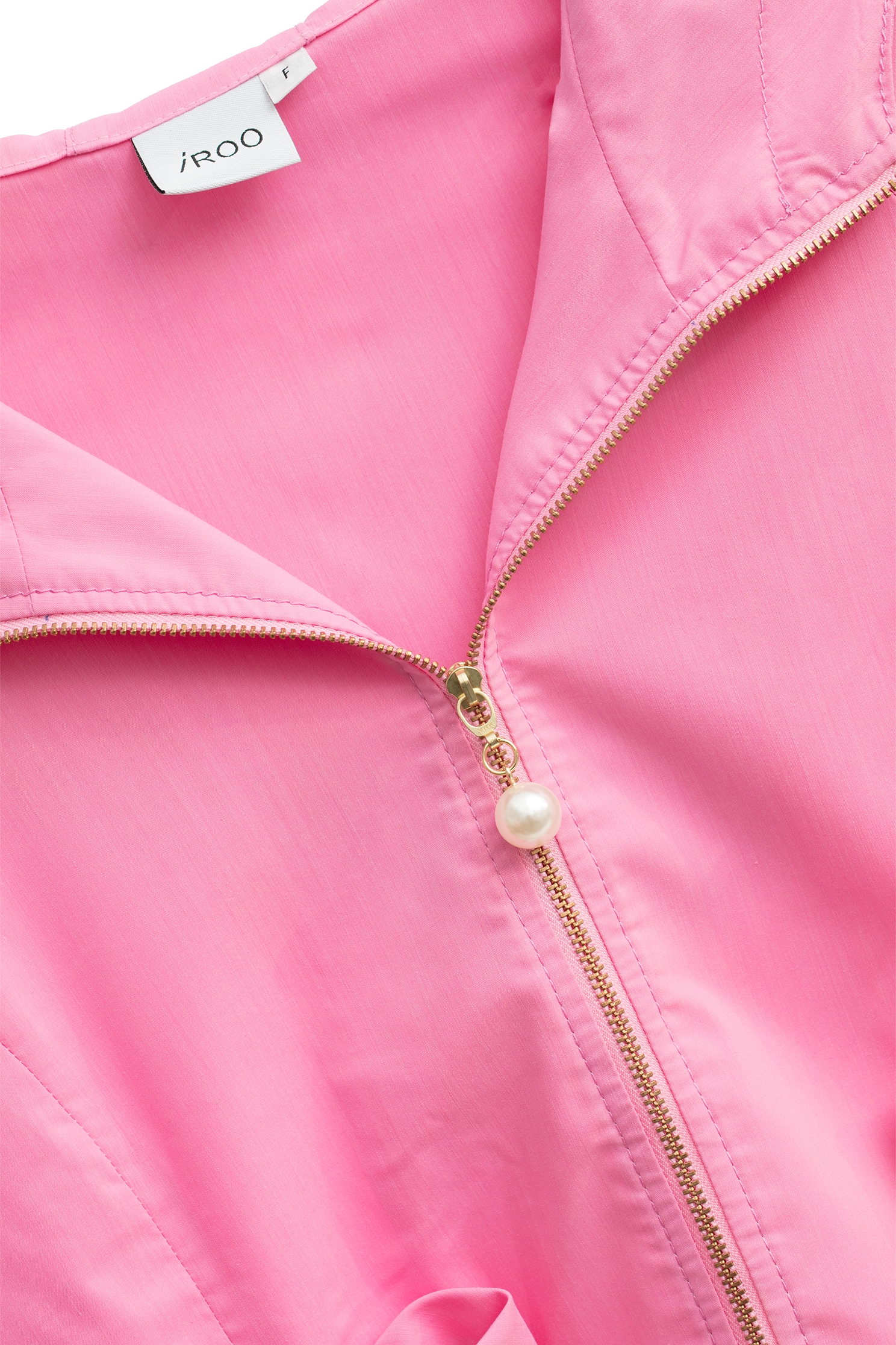 Pink Hoodie Anti-wrinkle JacketPink Hoodie Anti-wrinkle Jacket,Jackets,Outerwear,Season (SS) Look,bows,Hoodie jackets