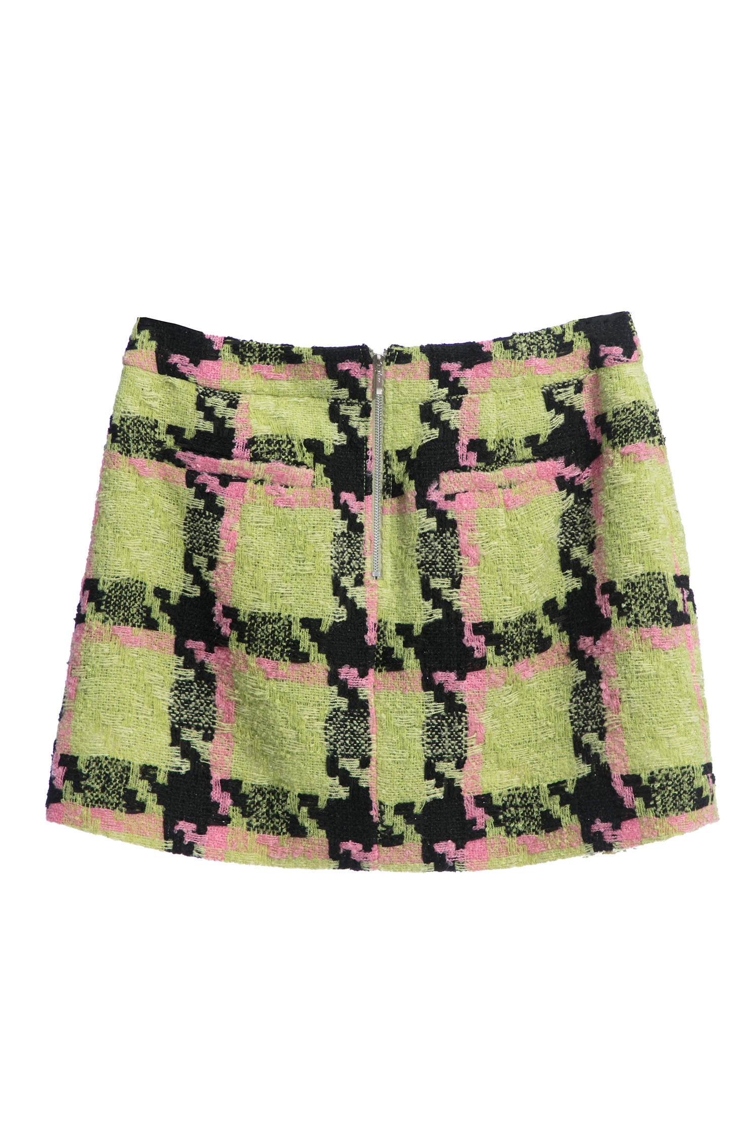 Houndstooth Tweed Mini SkirtHoundstooth Tweed Mini Skirt,Plaid,Mini skirts,Season (AW) Look