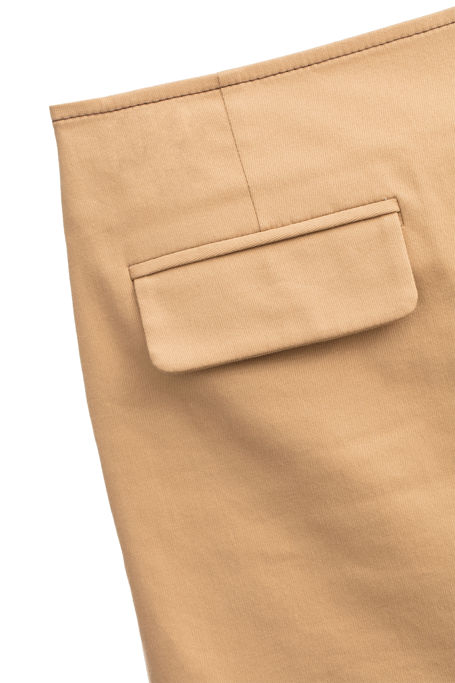 Asymmetric Hem Caramel Mini SkirtAsymmetric Hem Caramel Mini Skirt,Season (SS) Look,Mini skirts,Shorts