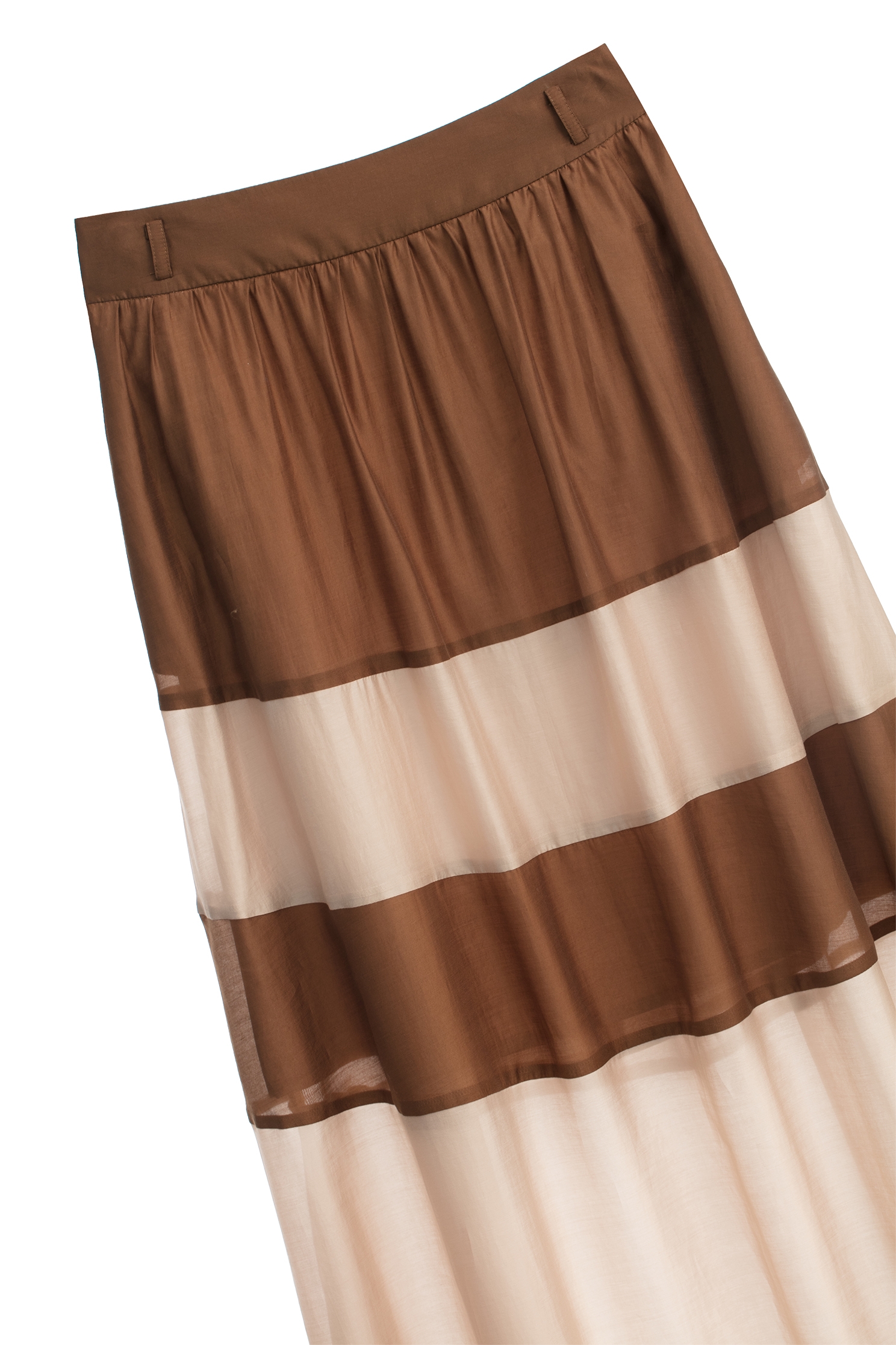 Colour Block Caramel SkirtColour Block Caramel Skirt,Season (SS) Look,Midi skirts