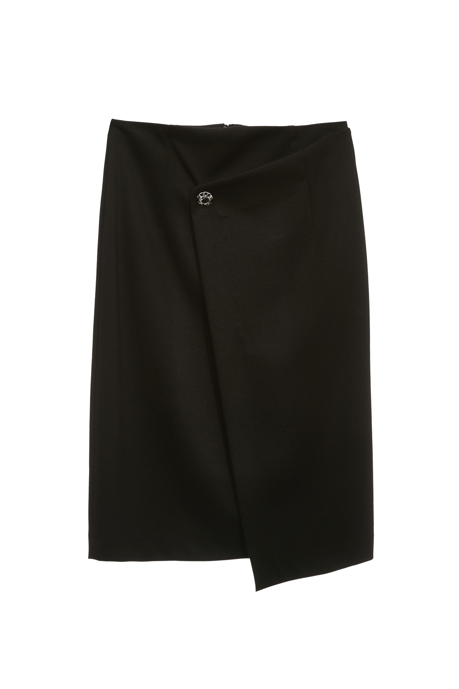 Front Panel Pencil SkirtFront Panel Pencil Skirt,Tops,Season (SS) Look,Pencil skirts,Black skirts