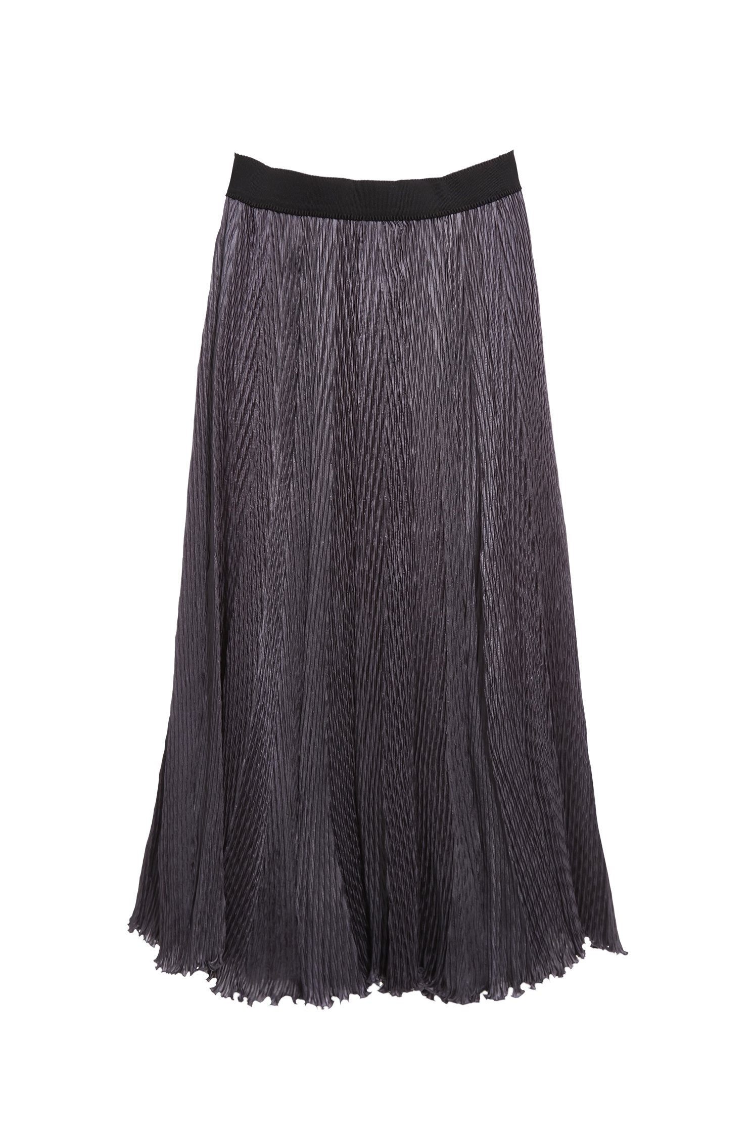 Dark Grey Accordion Maxi SkirtDark Grey Accordion Maxi Skirt,Season (SS) Look,Valentine,Midi skirts