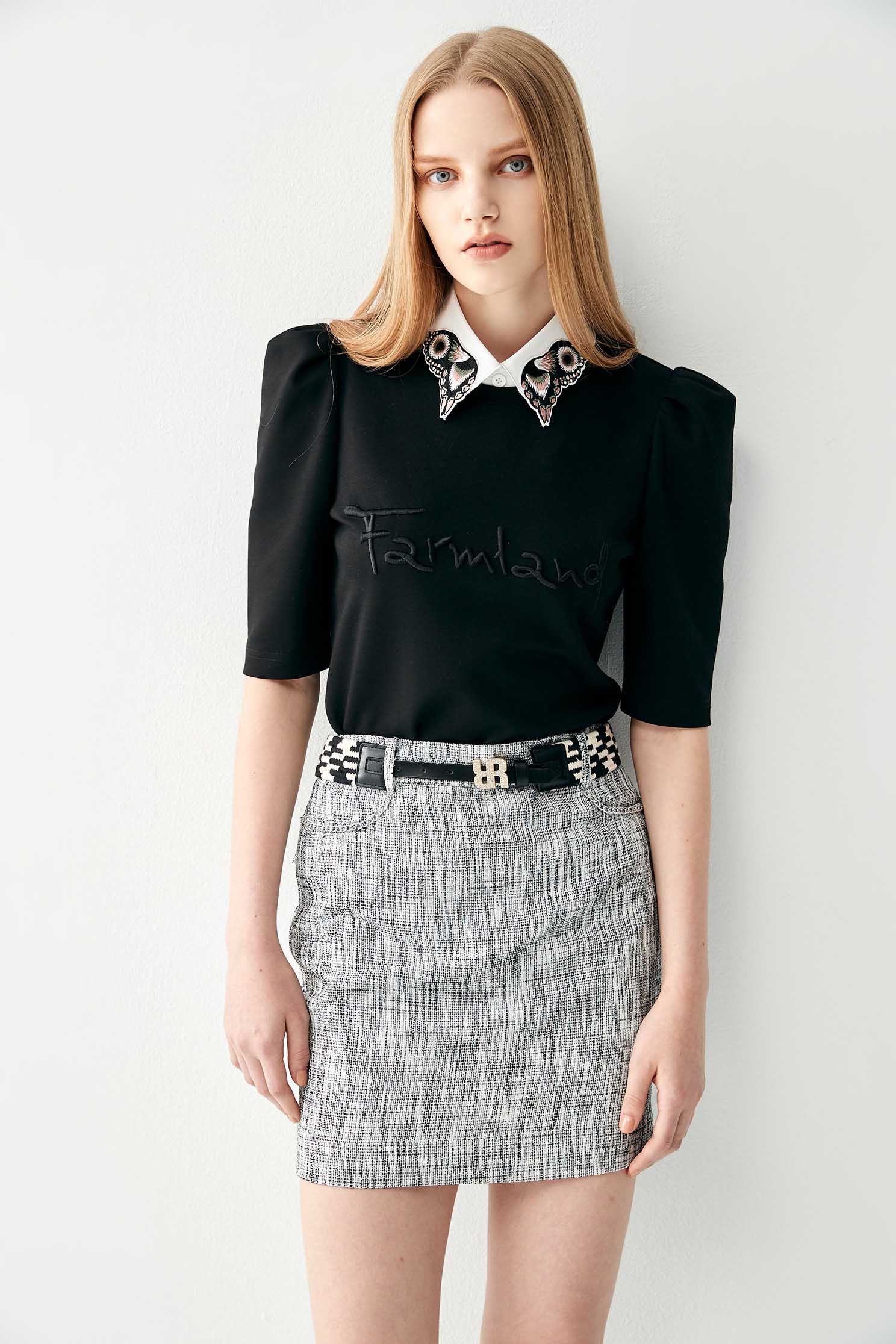 High Waist Tweed Skirttweed mini skirt,Season (SS) Look,Mini skirts,upperclass