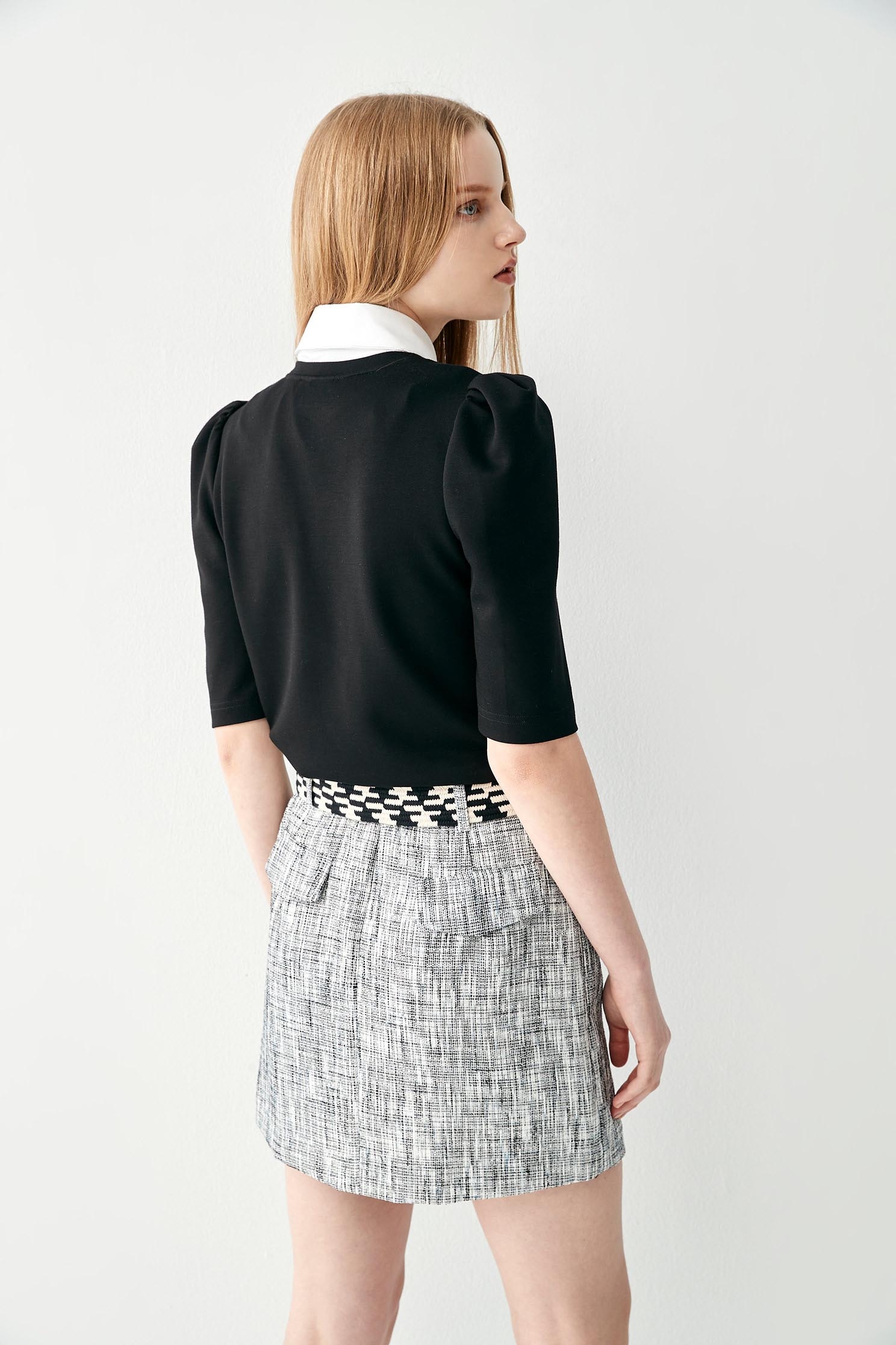 High Waist Tweed Skirttweed mini skirt,Season (SS) Look,Mini skirts,upperclass