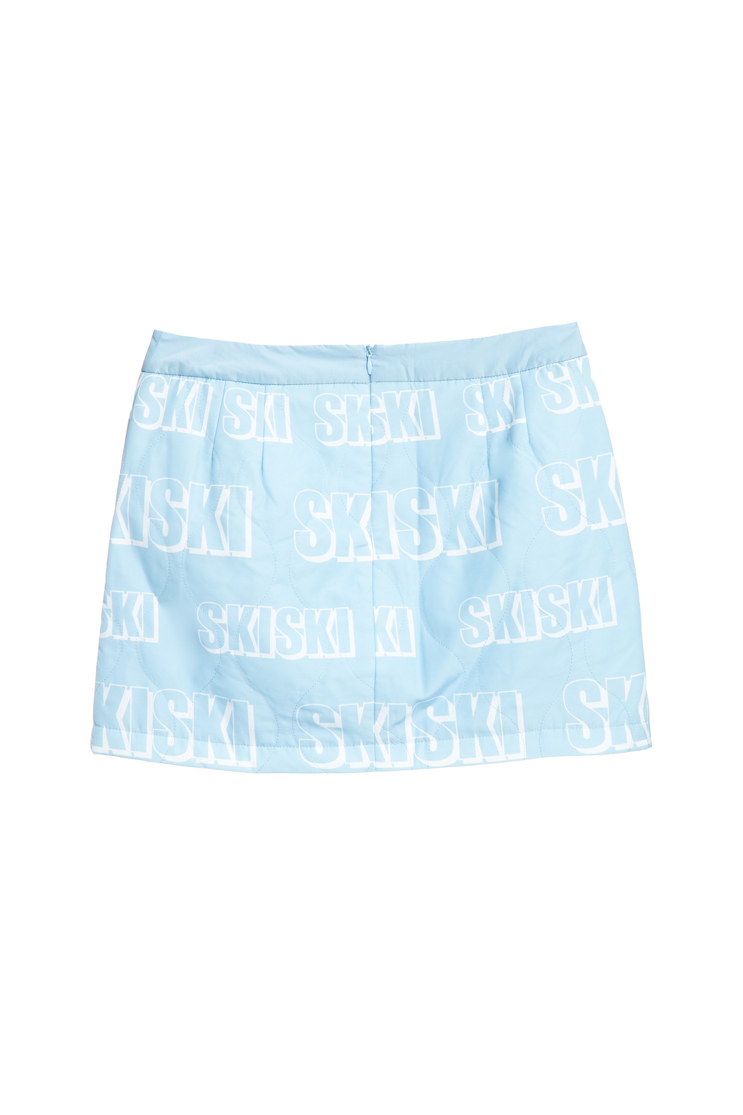 Quilted Slogan SkirtPadded short skirt with letter print,Mini skirts,Season (AW) Look