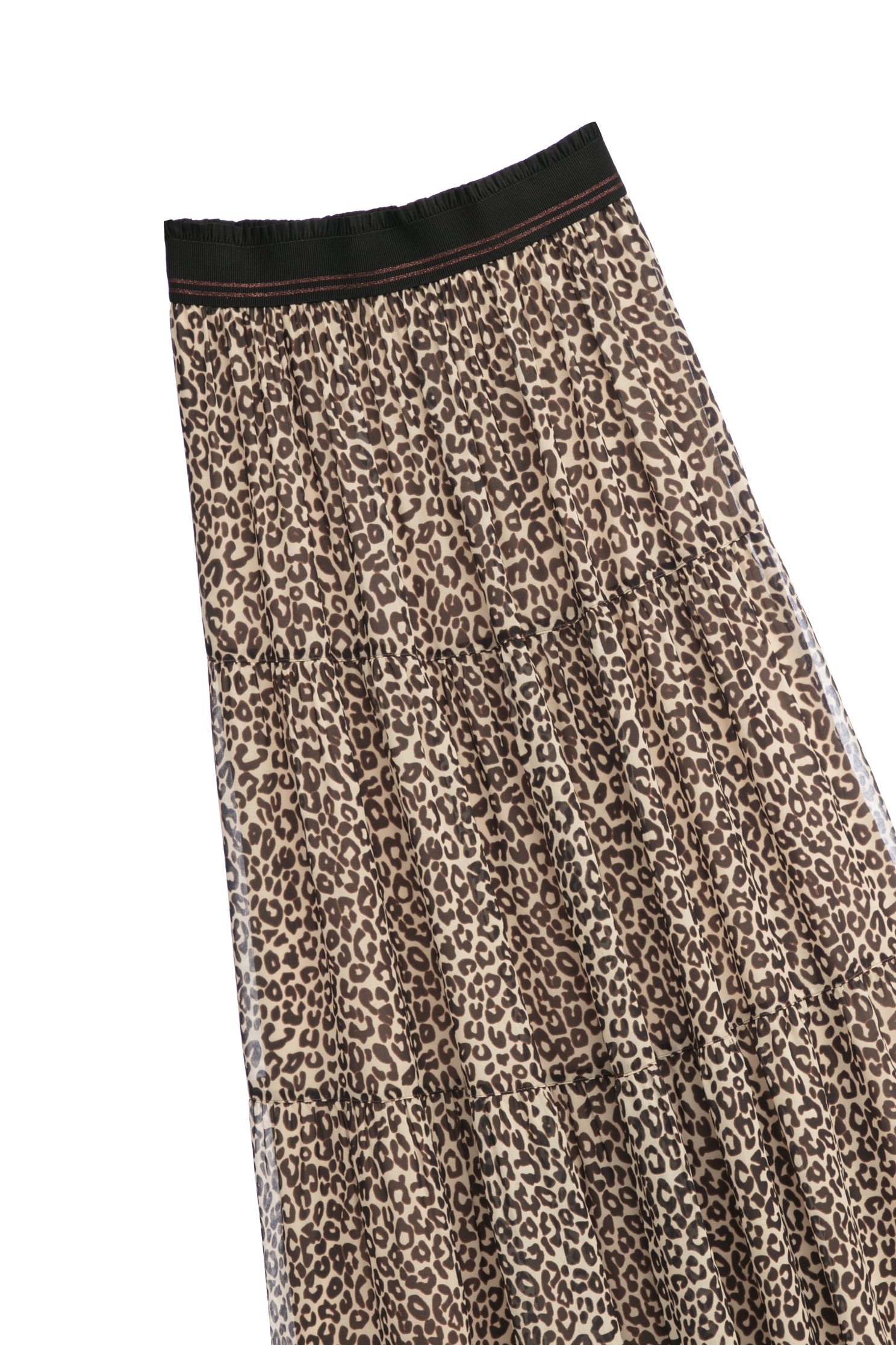 Leopard Print Maxi SkirtLeopard Print Maxi Skirt,Season (AW) Look,Midi skirts,Chiffon,Chiffon skirts,Chiffon Midi skirts