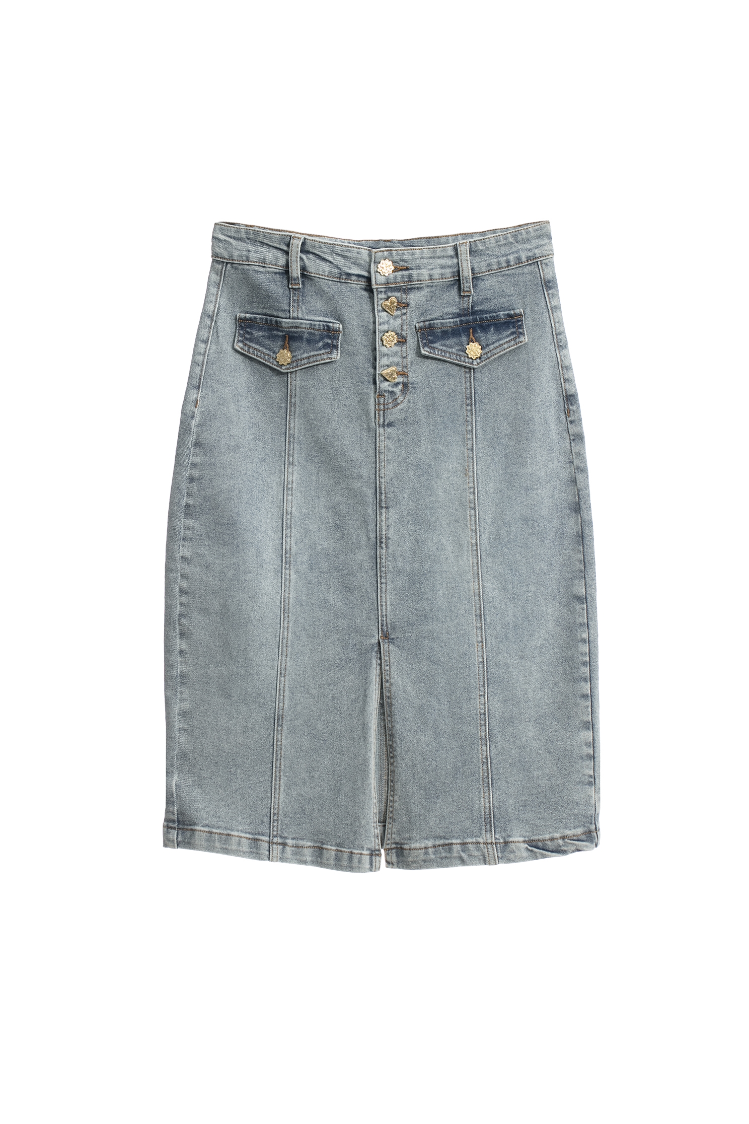 Pencil Denim SkirtPencil Denim Skirt,Denim,Denim skirts,Season (AW) Look,Pencil skirts,Cotton