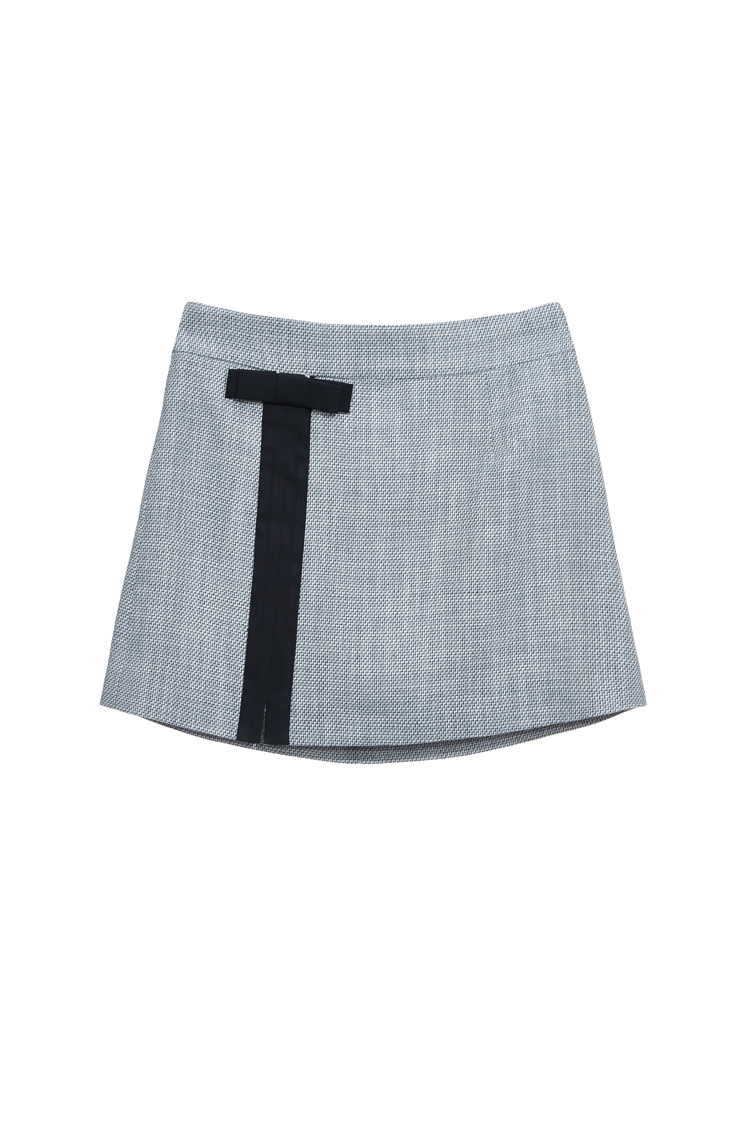 Contrast Bow Detail Short SkirtContrast Bow Detail Short Skirt,Season (SS) Look,Mini skirts,bows
