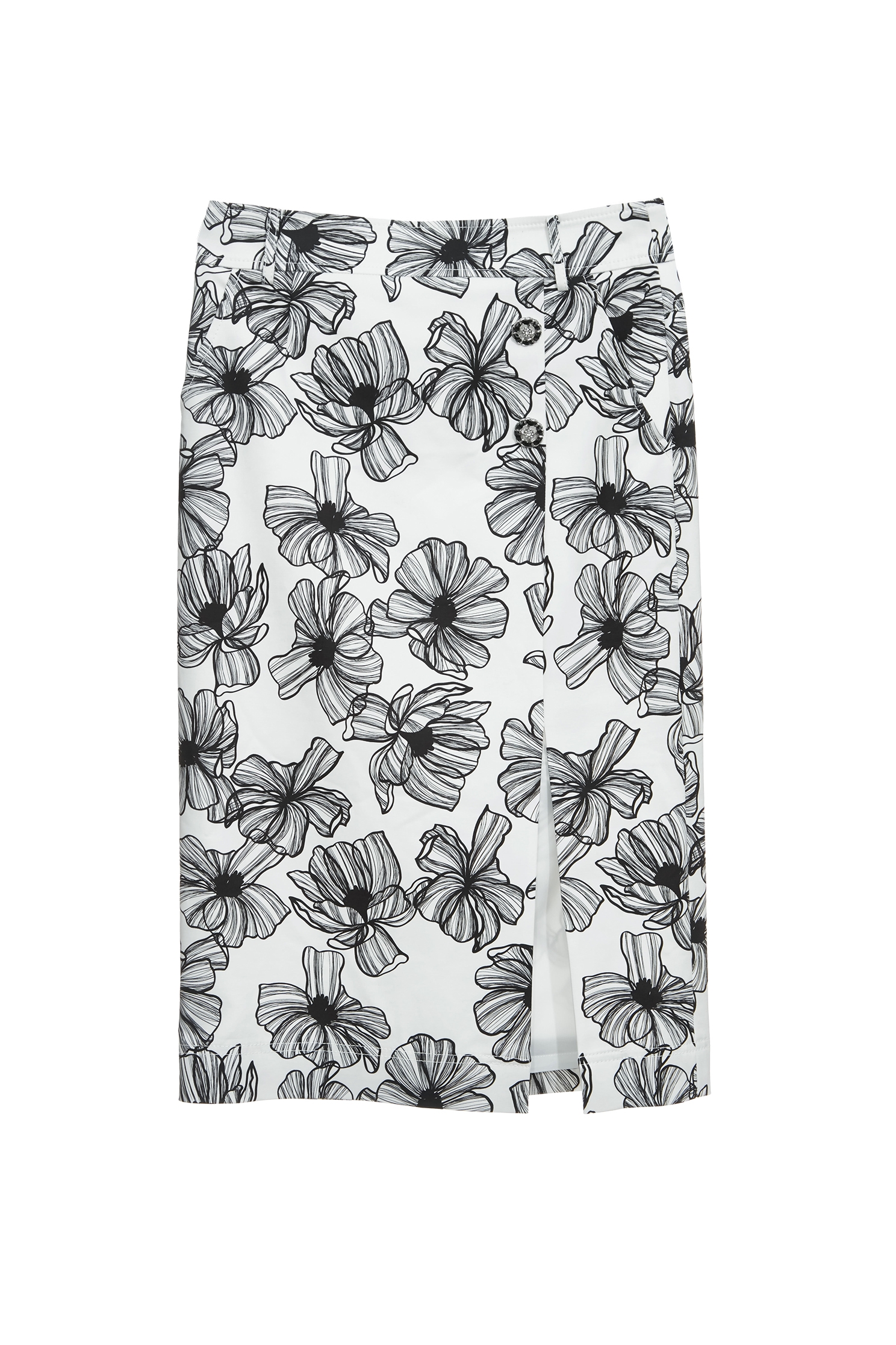 Floral Print Pencil Skirt,Season (SS) Look,Pencil skirts