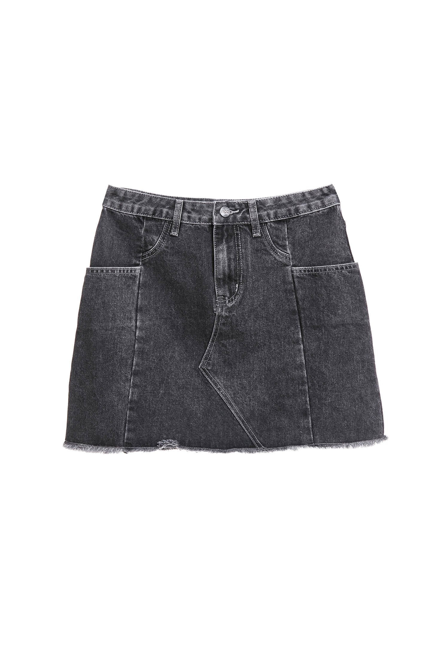 Patch Pockets Demin SkirtPatch Pockets Demin Skirt,Season (SS) Look,Denim,Denim skirts