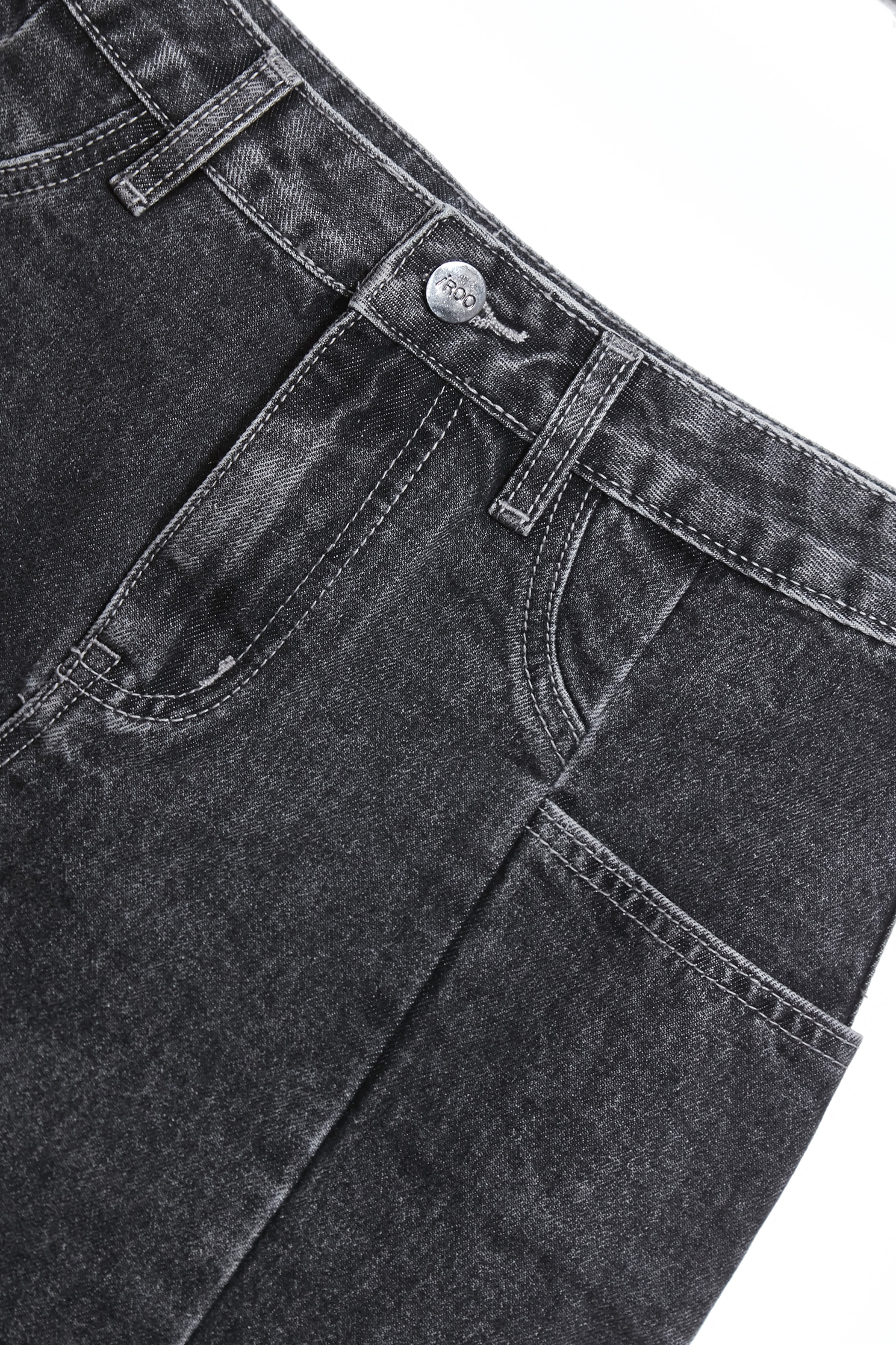 Patch Pockets Demin SkirtPatch Pockets Demin Skirt,Season (SS) Look,Denim,Denim skirts