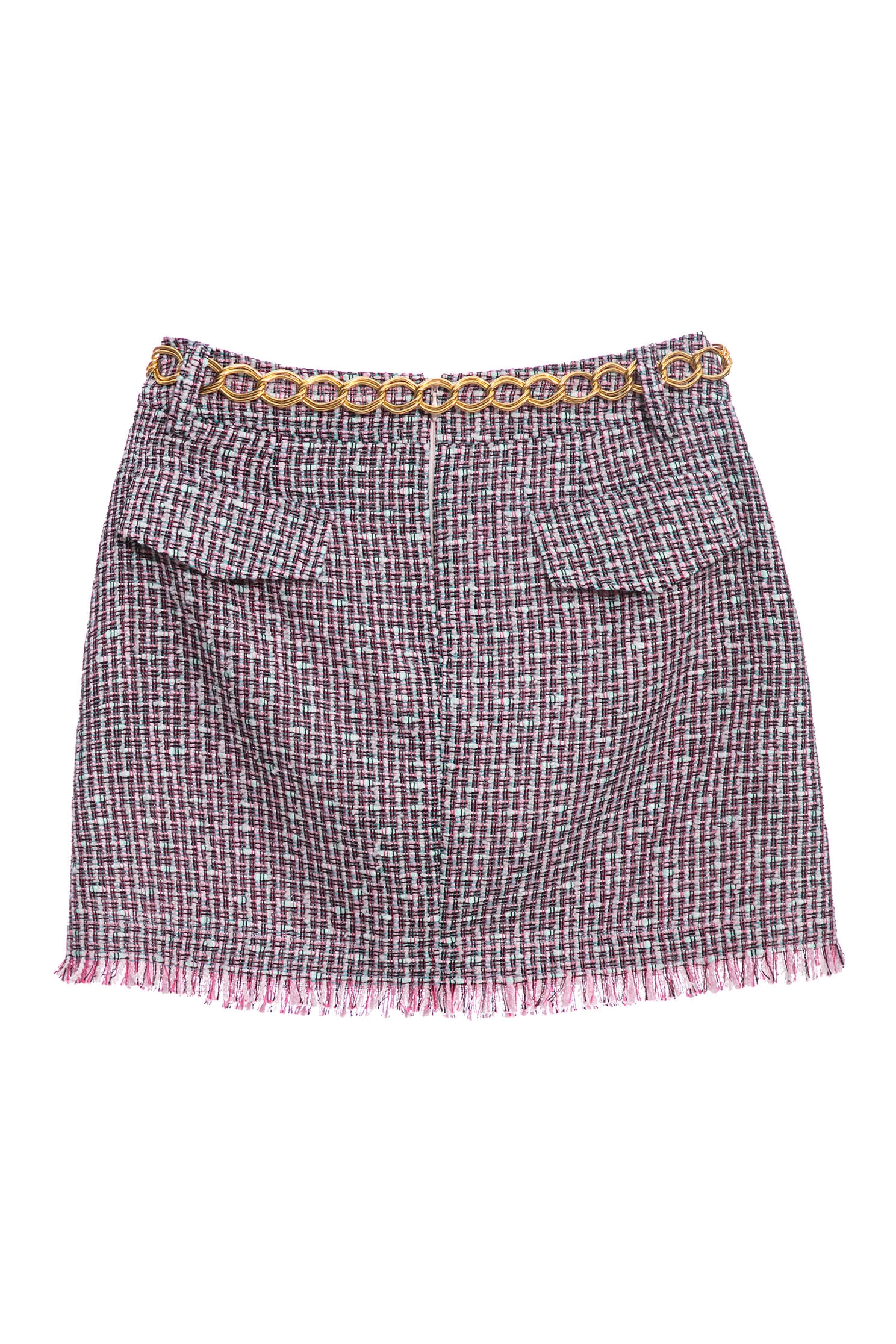 Purple Tweed SkirtLustrous multicolored lulex short skirt,Season (SS) Look,Mini skirts,upperclass