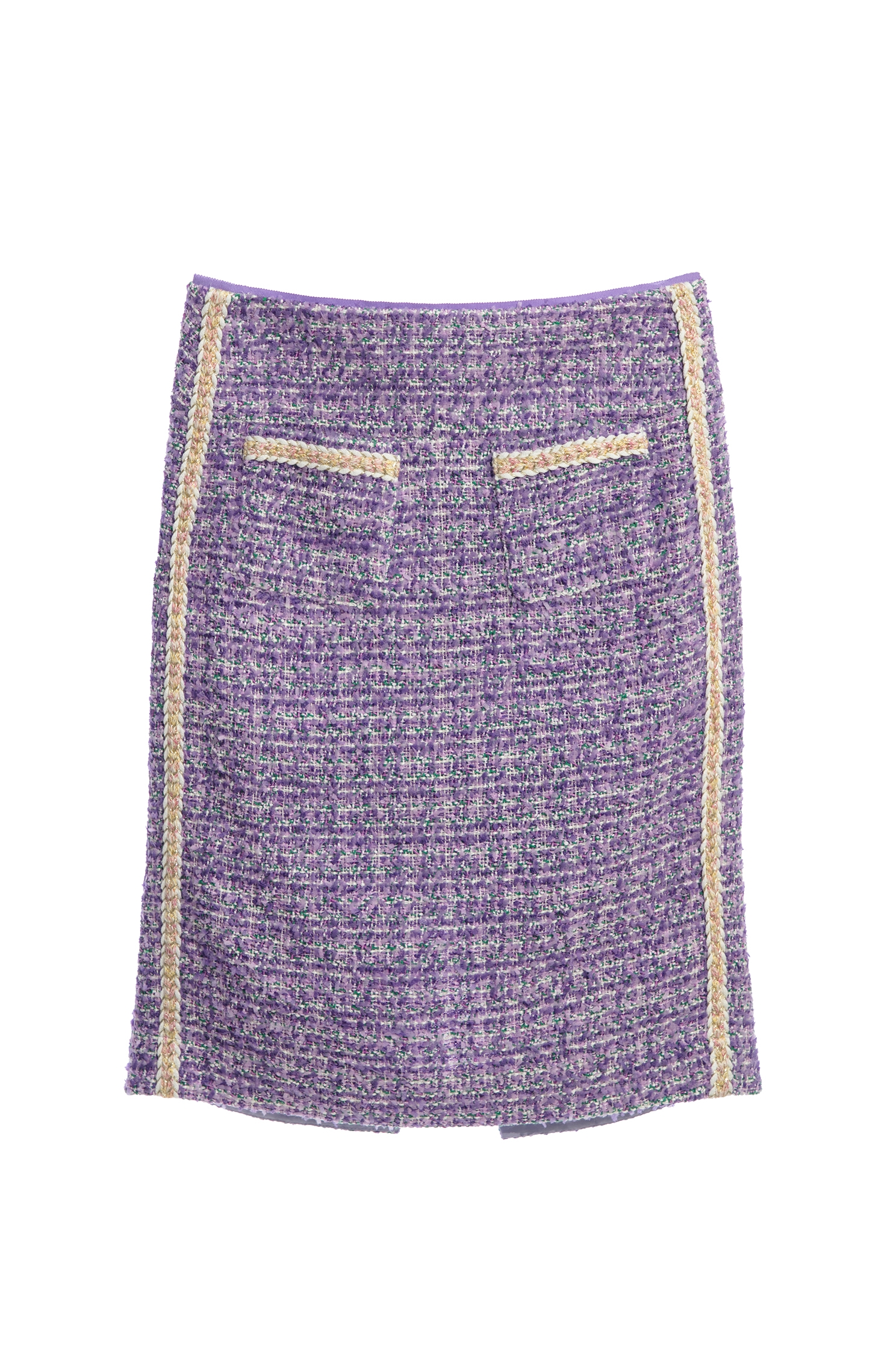 Purple Tweed Pencil SkirtPurple Tweed Pencil Skirt,Season (SS) Look,Pencil skirts