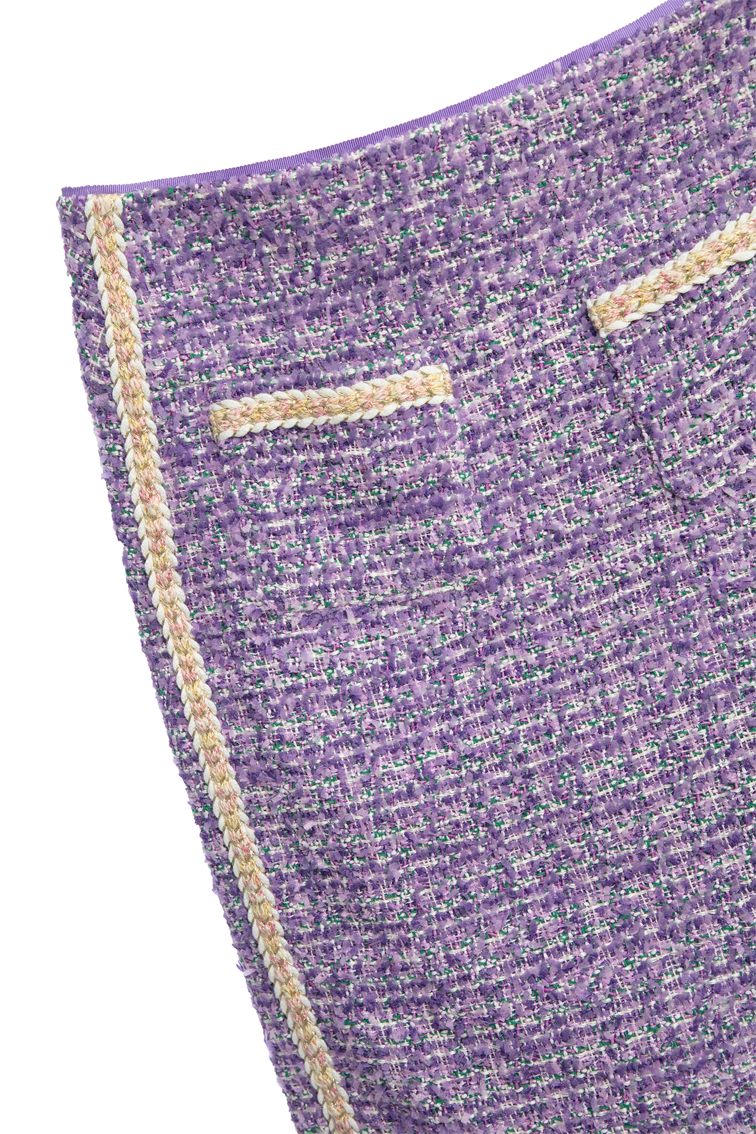 Purple Tweed Pencil SkirtPurple Tweed Pencil Skirt,Season (SS) Look,Pencil skirts