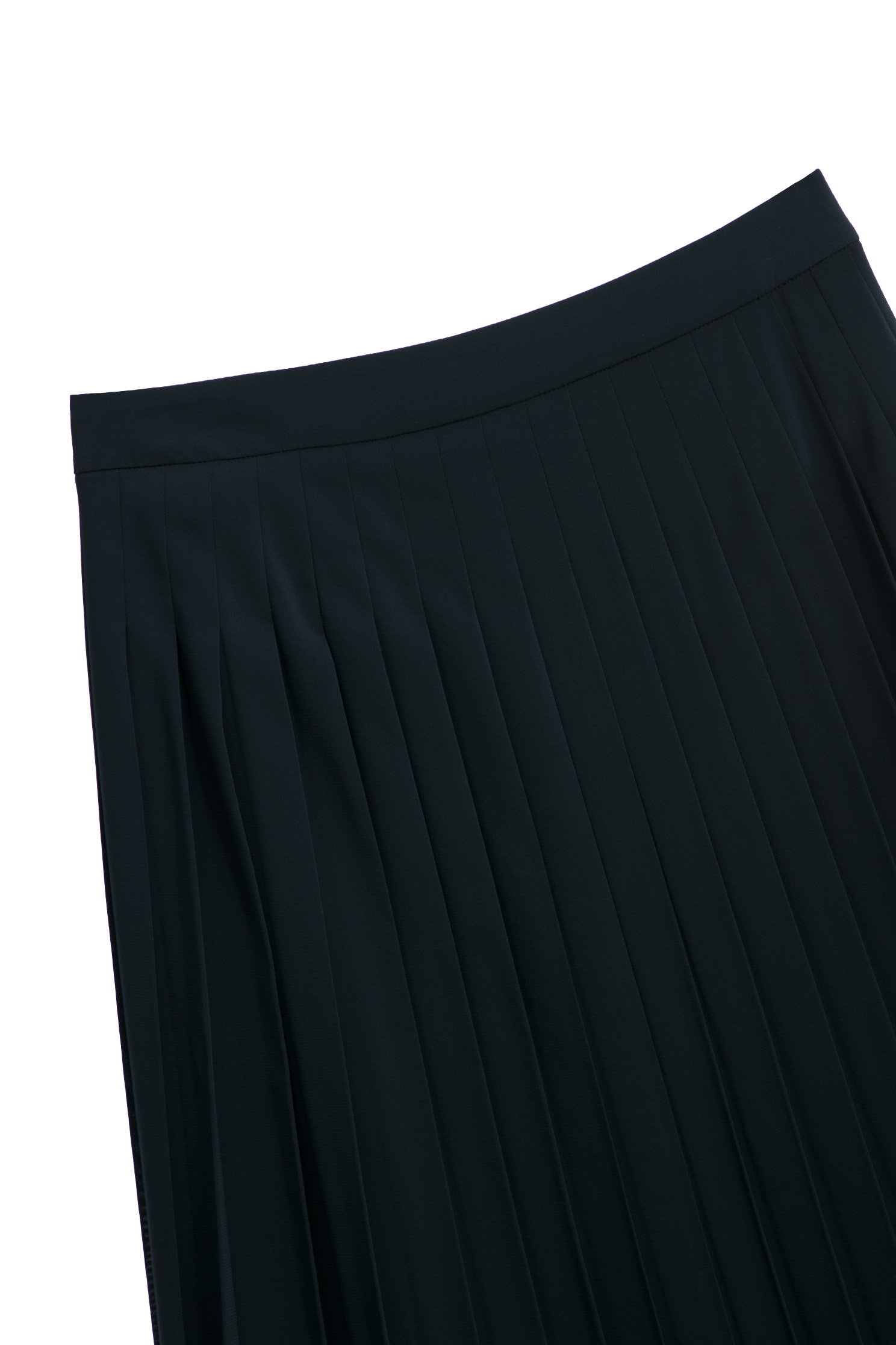 Pleated Midi Skirt With Contrast DetailPleated Midi Skirt With Contrast Detail,Season (SS) Look,Pleated skirts,Midi skirts