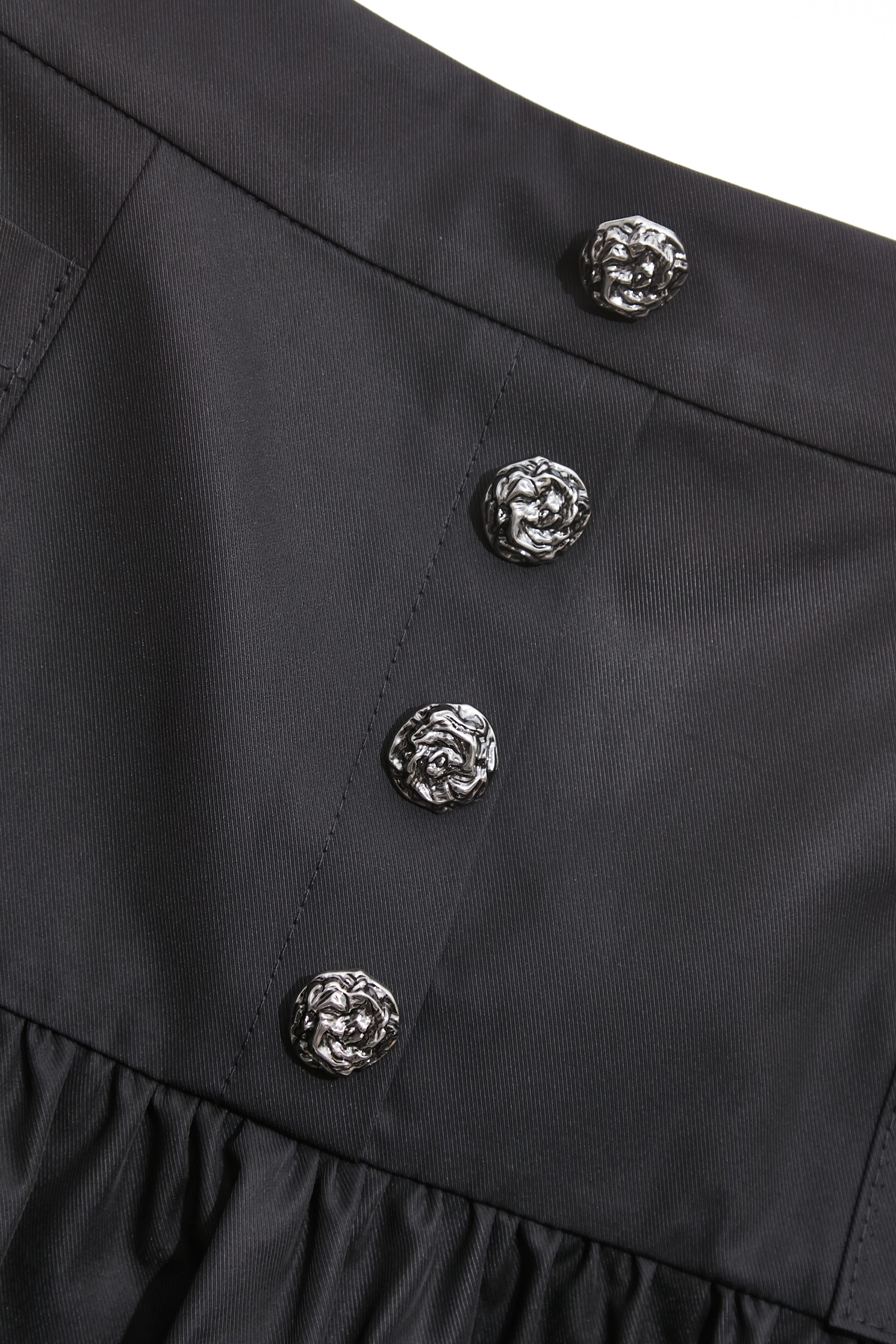 Fishtail Taffeta Short SkirtFishtail Taffeta Short Skirt,Mini skirts,Season (AW) Look,Black skirts