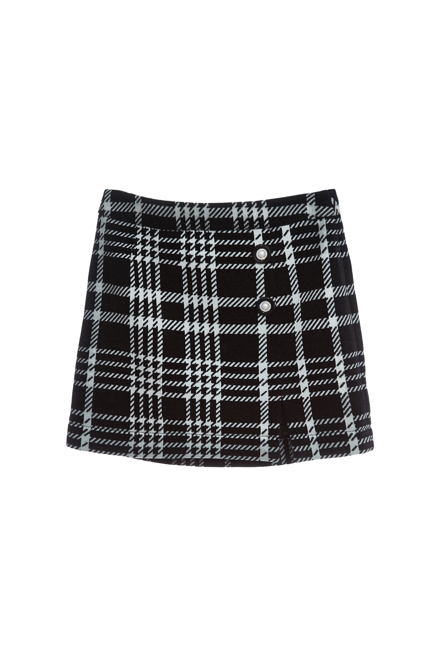 Classic Checkered houndstooth Print SkirtClassic Checkered houndstooth Print Skirt,Plaid,Mini skirts,Shorts,Season (AW) Look