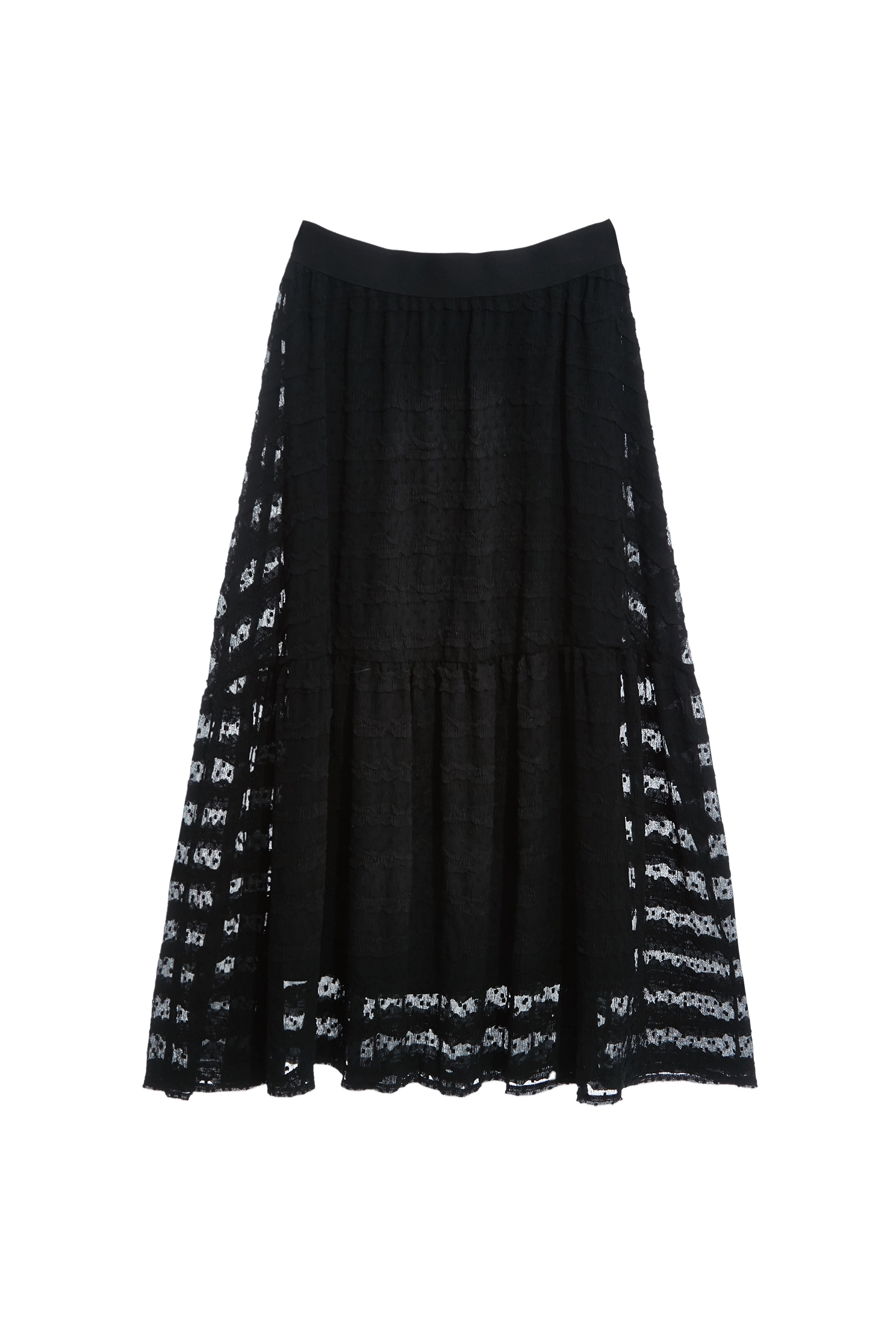 Maxi Lace Black SkirtMaxi Lace Black Skirt,Stripe,Season (AW) Look,Lace,Midi skirts