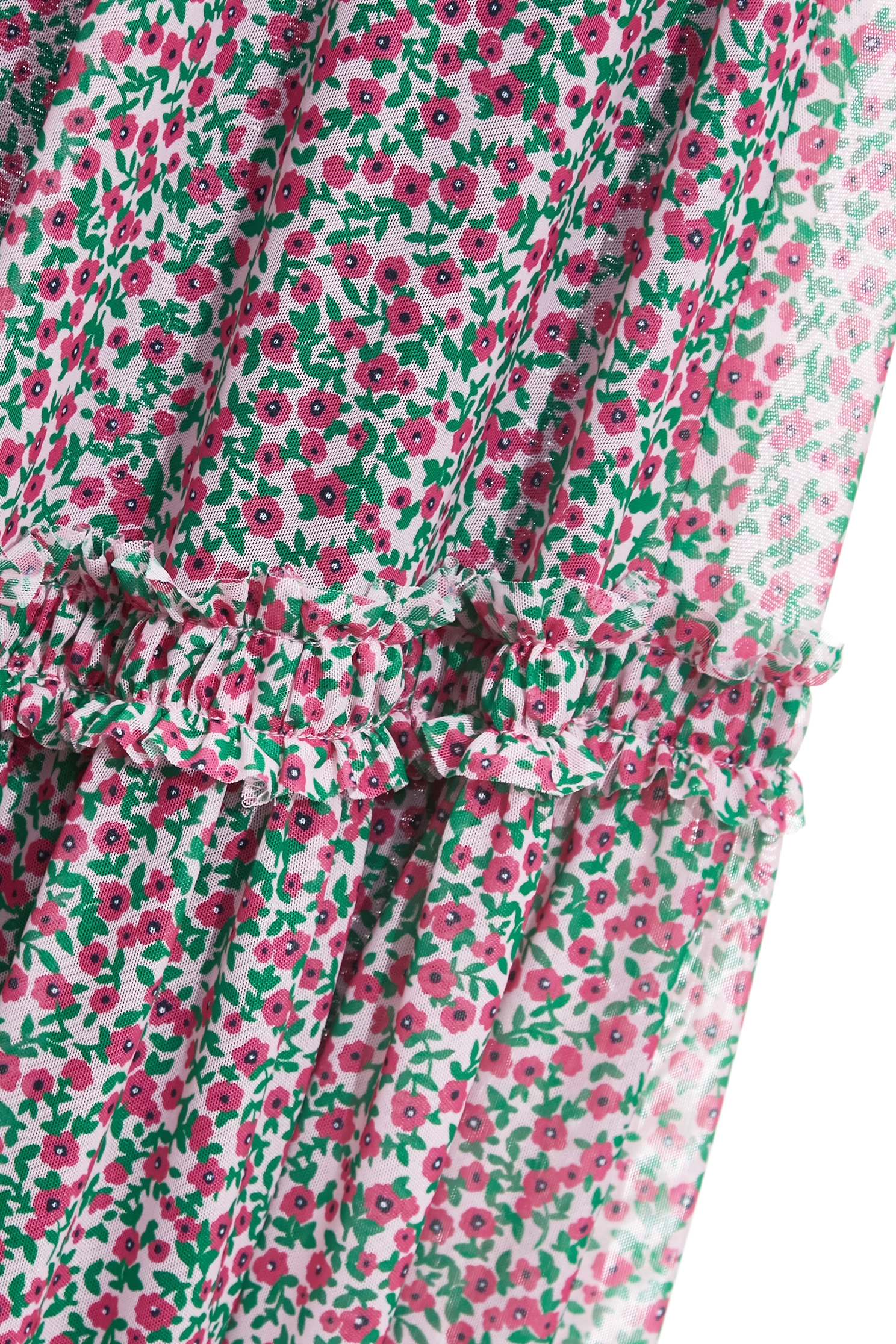 Floral Print Maxi SkirtFloral Print Maxi Skirt,Season (AW) Look,Layered skirts