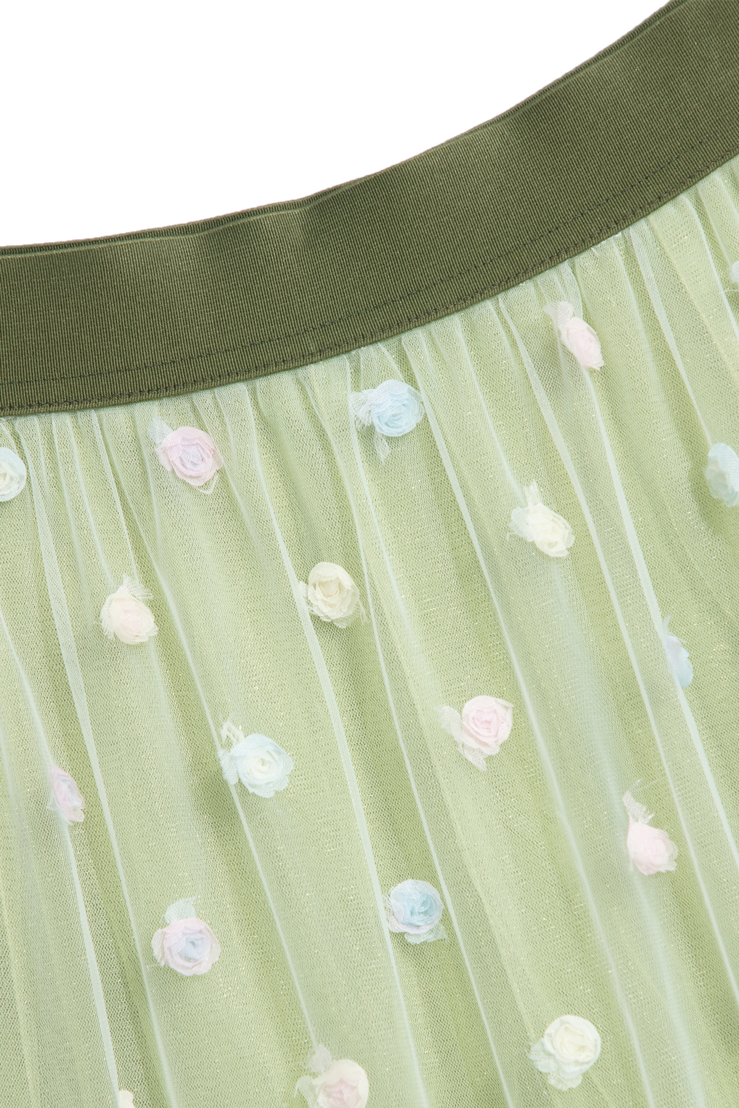 Floral Detail Mesh SkirtFloral Detail Mesh Skirt,Season (SS) Look,Tutu skirts,Mesh fabric,Tutu skirts,Midi skirts