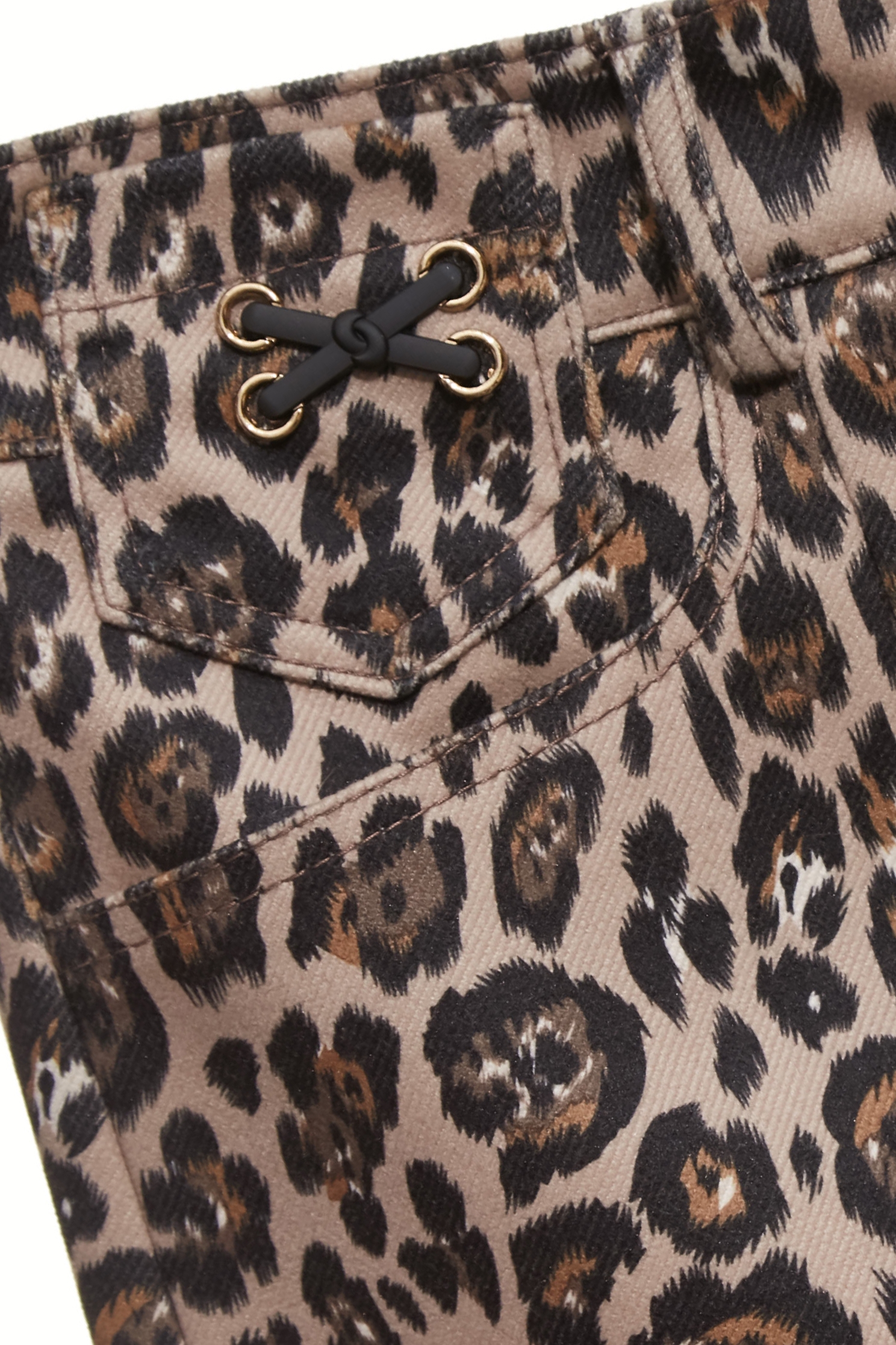 Leopard Print Denim SkirtLeopard Print Denim Skirt,Mini skirts,Season (AW) Look