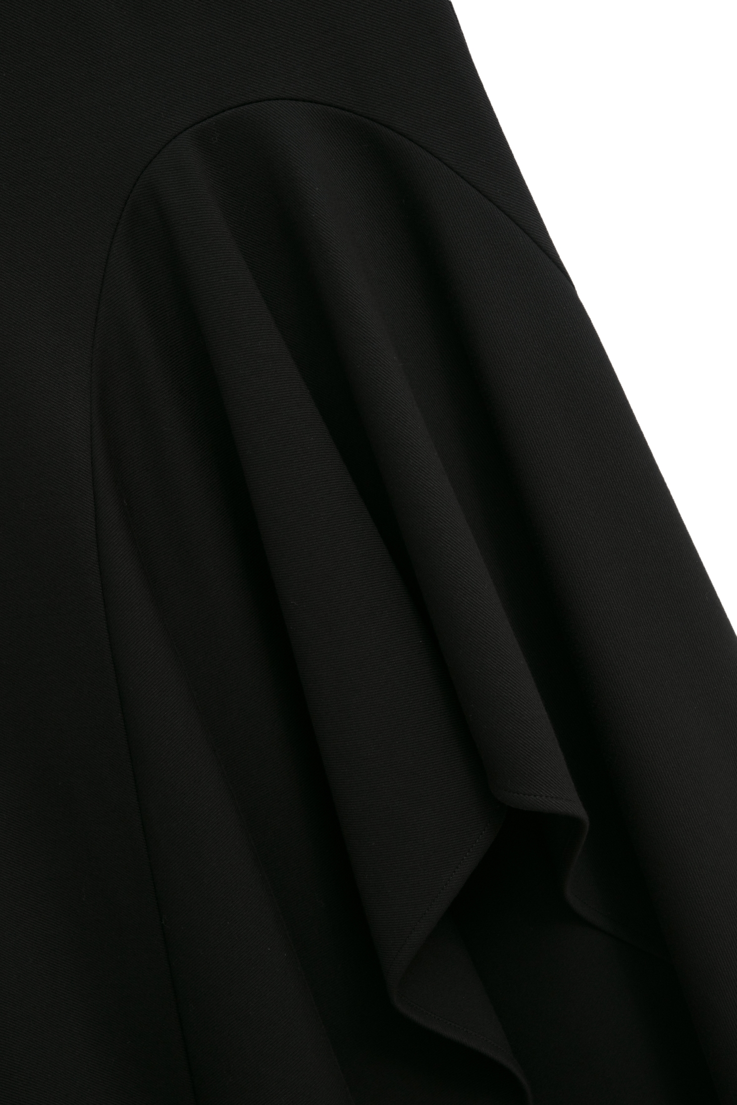 Asymmetric Midi Black SkirtAsymmetric Midi Black Skirt,Season (SS) Look,Midi skirts