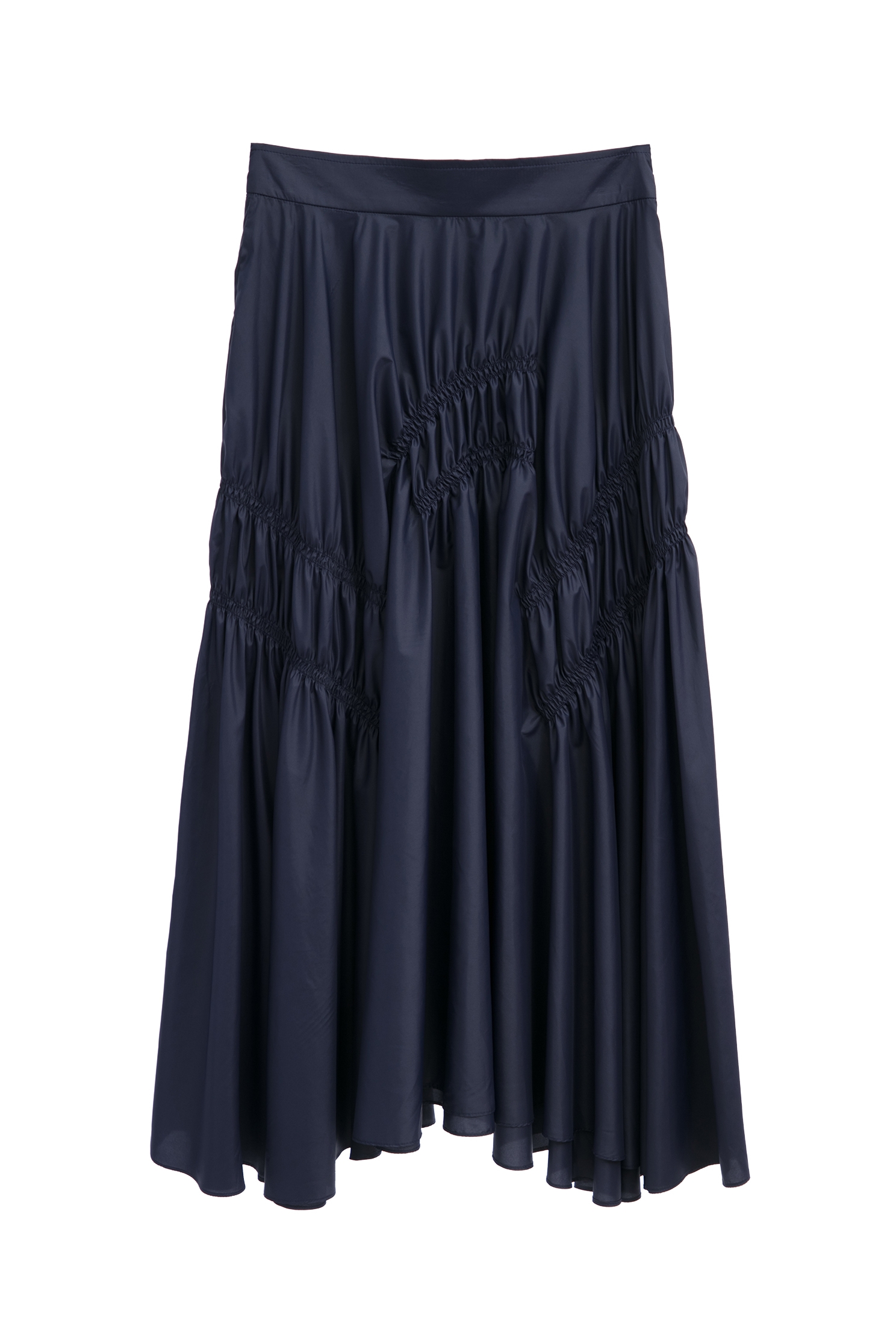 Stylish Navy Long SkirtStylish Navy Long Skirt,Season (SS) Look,Midi skirts