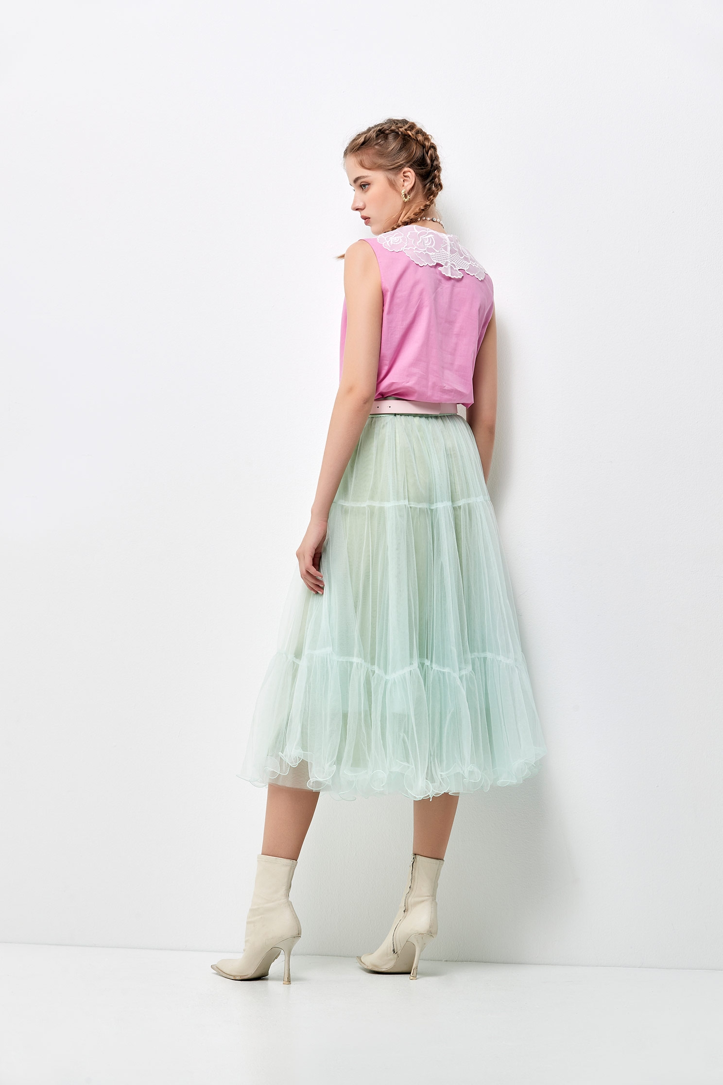 Light Blue Mesh SkirtLight Blue Mesh Skirt,Season (AW) Look,Tutu skirts,Mesh fabric,Tutu skirts,Midi skirts