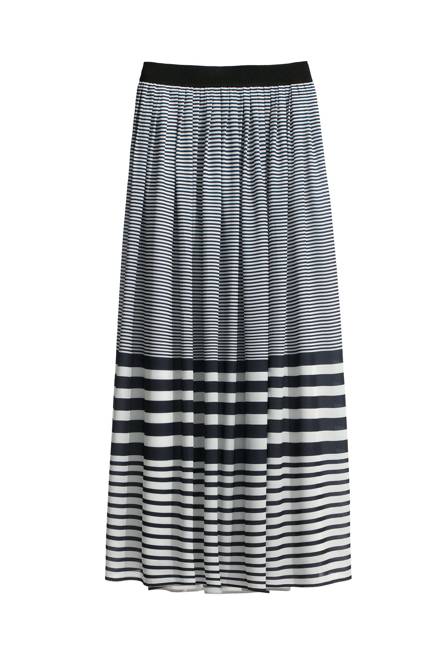 Navy Stripe Maxi SkirtNavy Stripe Maxi Skirt,Season (SS) Look,Midi skirts