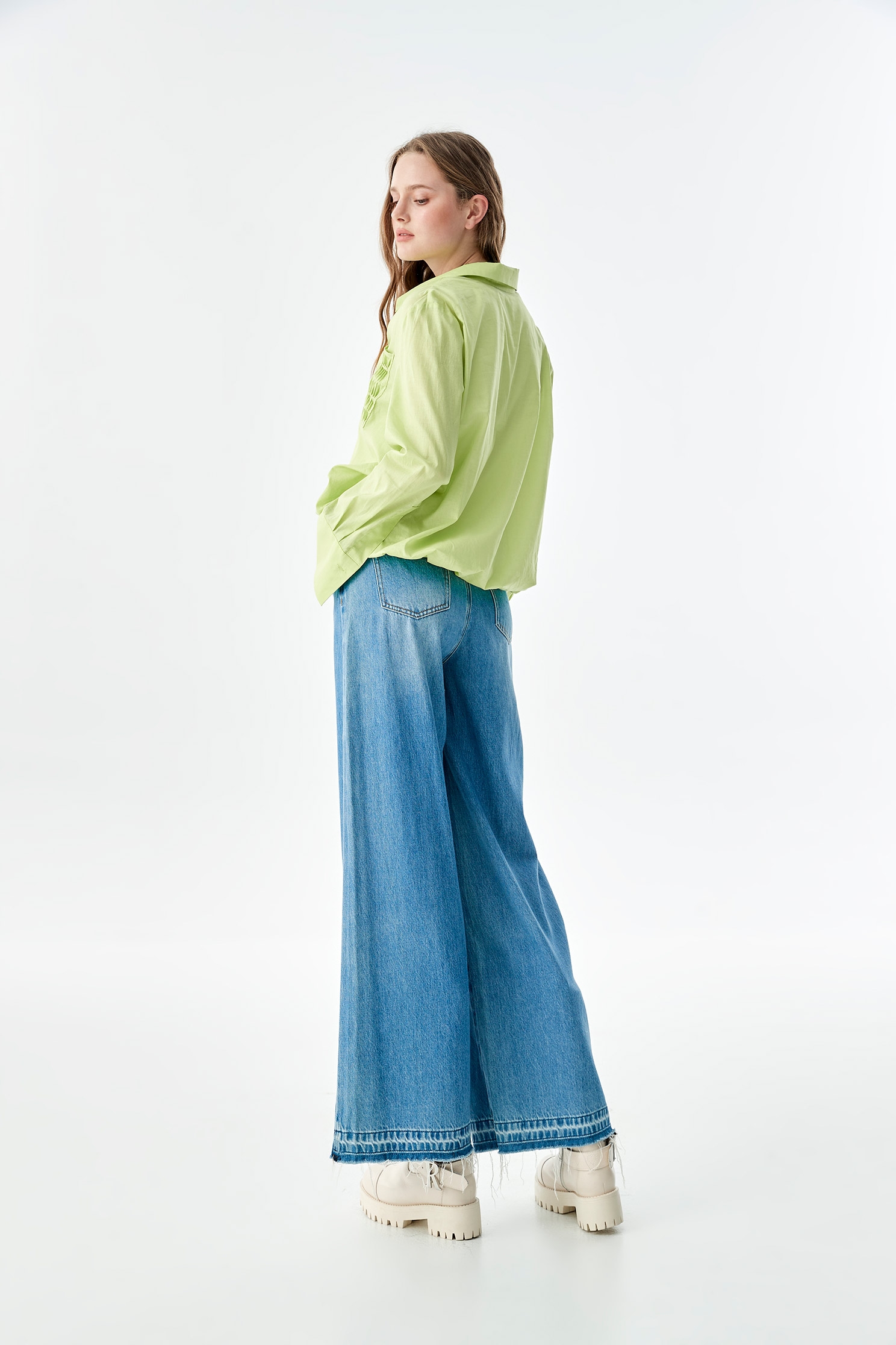 Basic Wide Leg JeansBasic Wide Leg Jeans,Denim,Jeans,Denim pants,Season (AW) Look,Pants