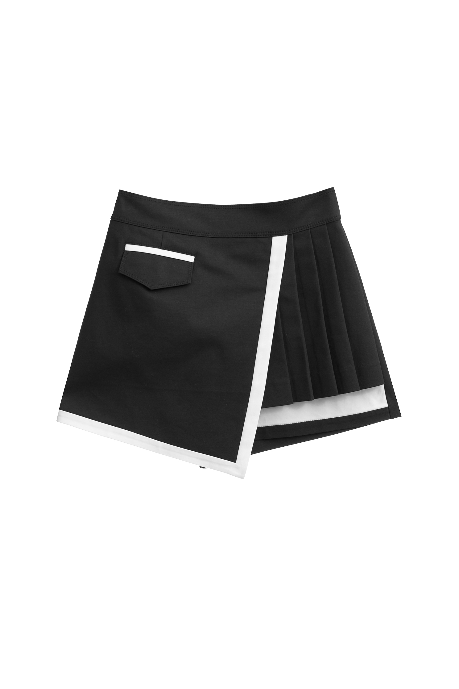 Navy Skorts With Contrast White Trim DetailNavy Skorts With Contrast White Trim Detail,Season (SS) Look,Shorts,Skorts