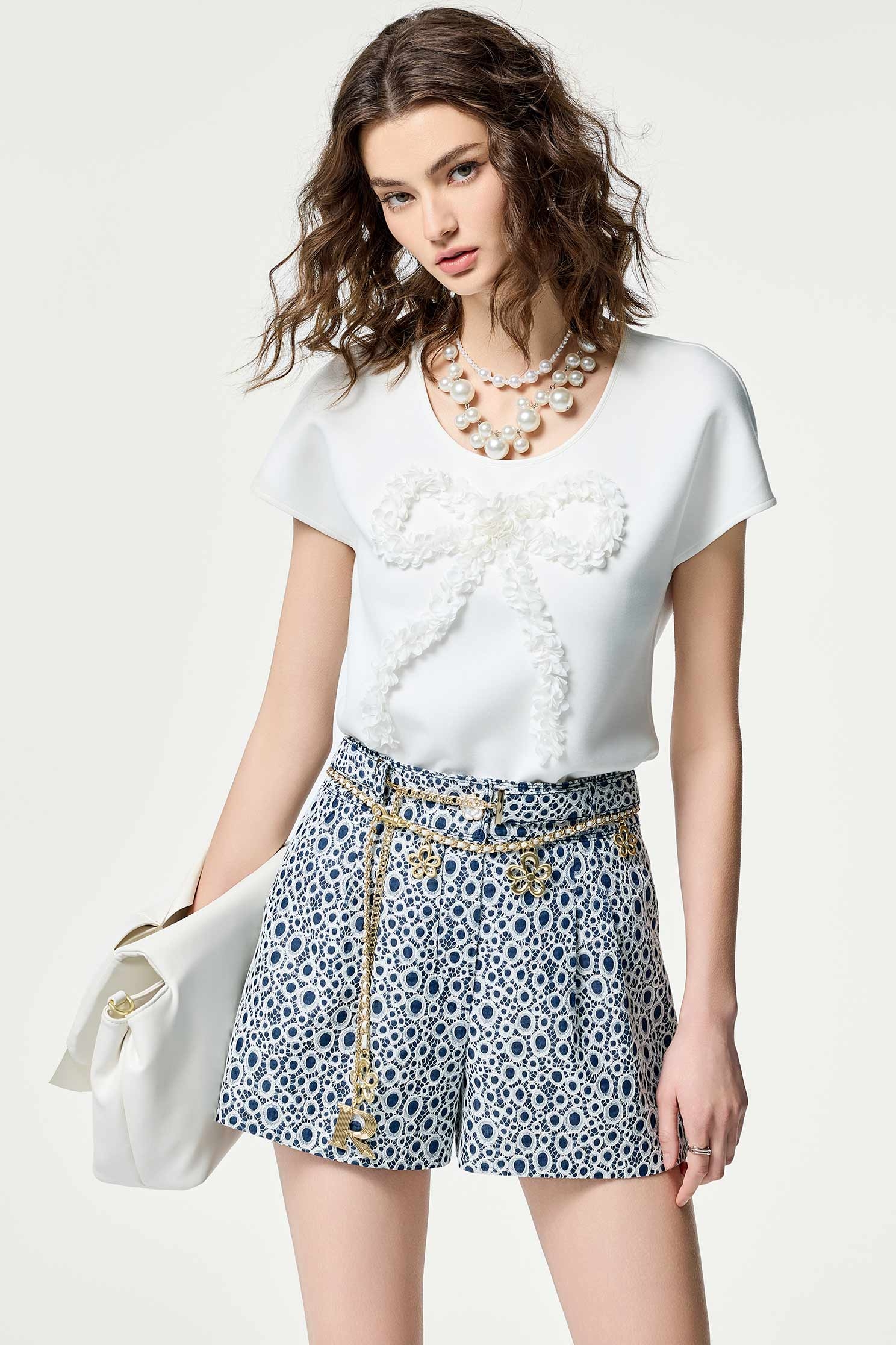 Hollow Out Embroidery Lace ShortsHollow Out Embroidery Lace Shorts,Season (SS) Look,co-ord sets,Denim,Denim shorts,Shorts,Belts,Lace