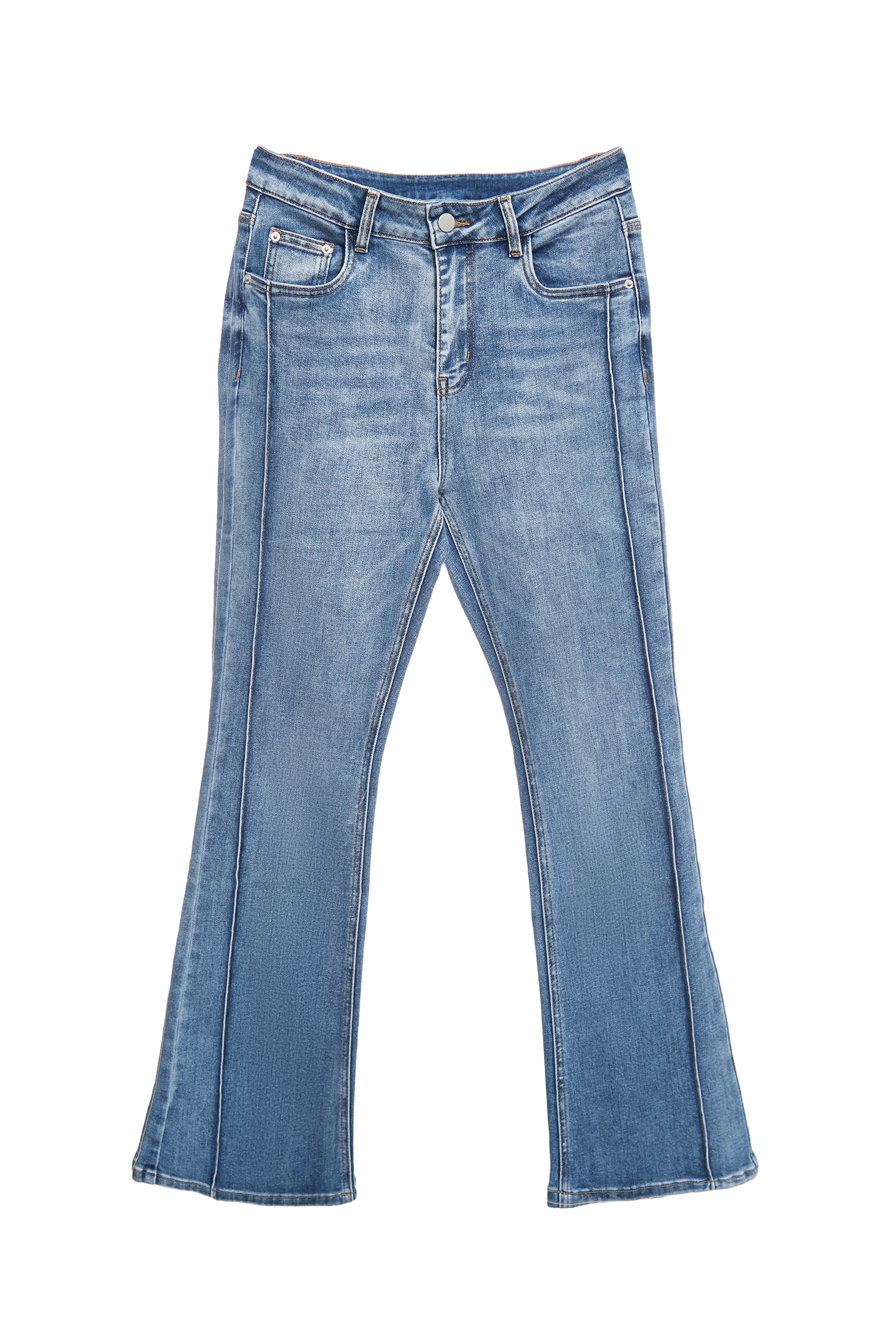 Basic Boot Leg JeansBasic Boot Leg Jeans,Bell-bottoms,Season (SS) Look,Denim,Jeans,Valentine,Bell-bottoms