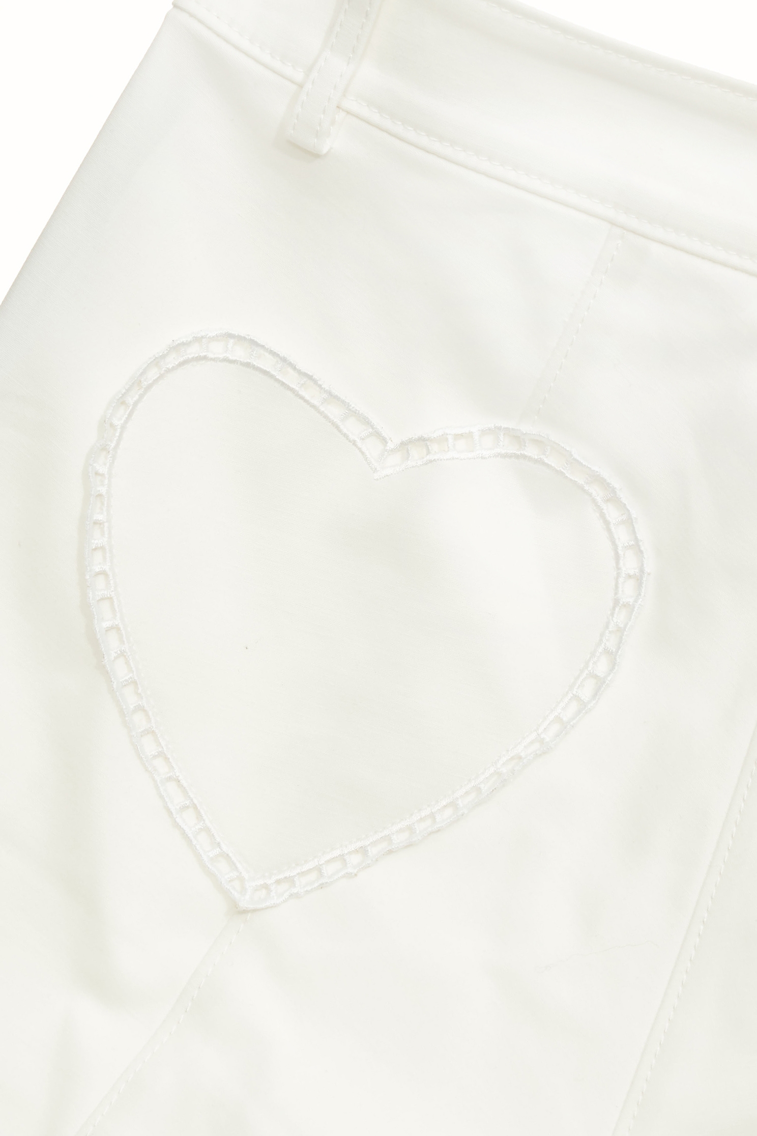 White Boot Leg JeansWhite Boot Leg Jeans,Season (SS) Look,White pants,Skinny pants,Embroidered,pants