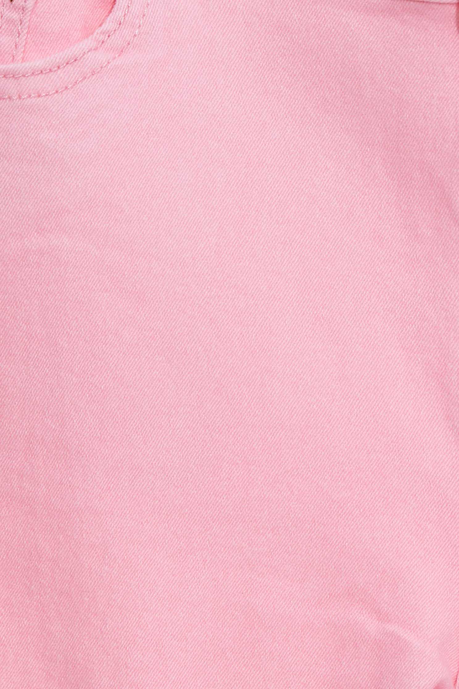 Basic Pink Jeans With Front SlitFlared jeans with vents,Bell-bottoms,Season (SS) Look,Denim,Jeans,Pink,Cotton,Bell-bottoms