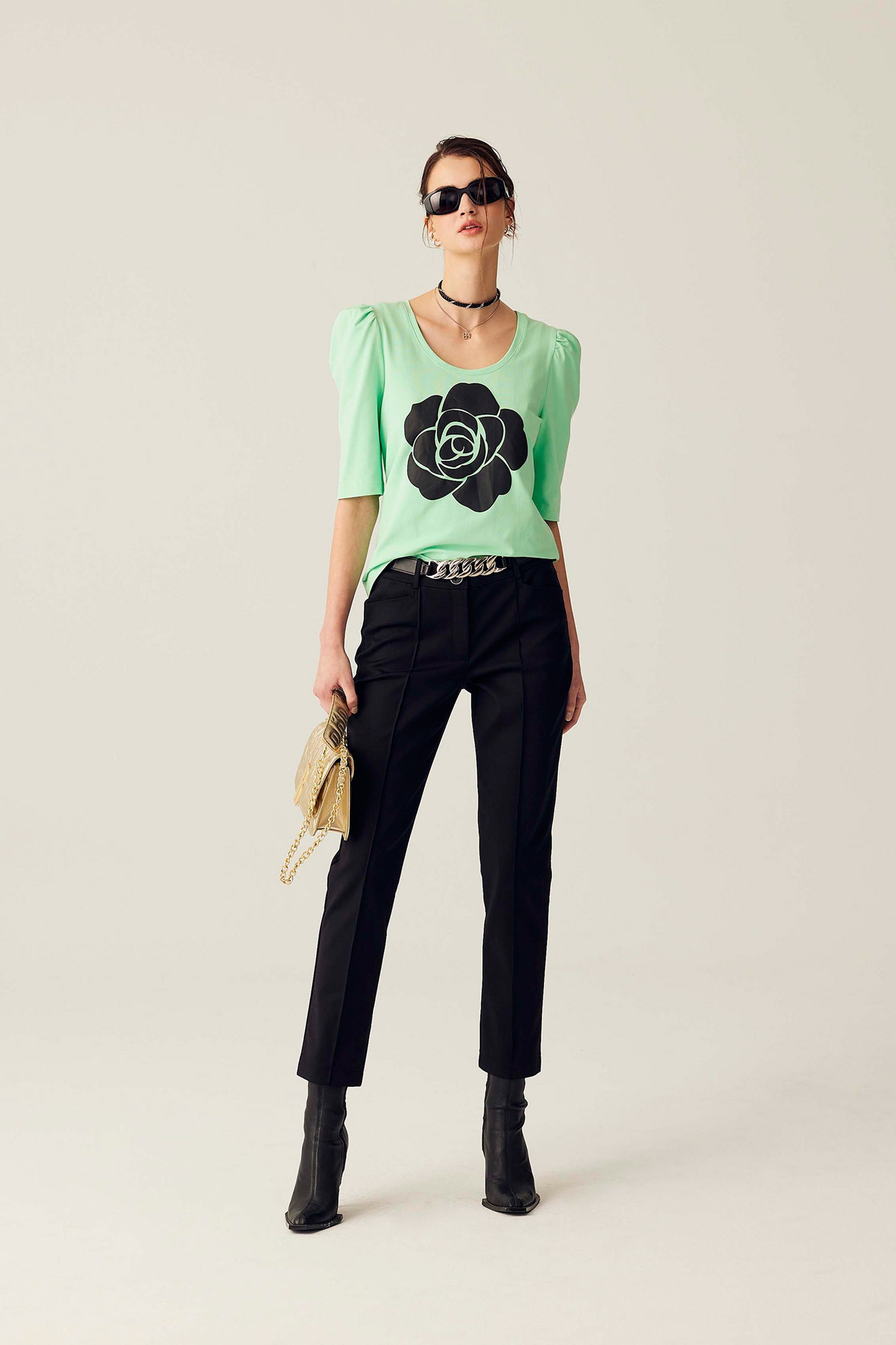 Slim Fit Smart PantsSlim Fit Smart Pants,Belts,Skinny pants,Skinny pants