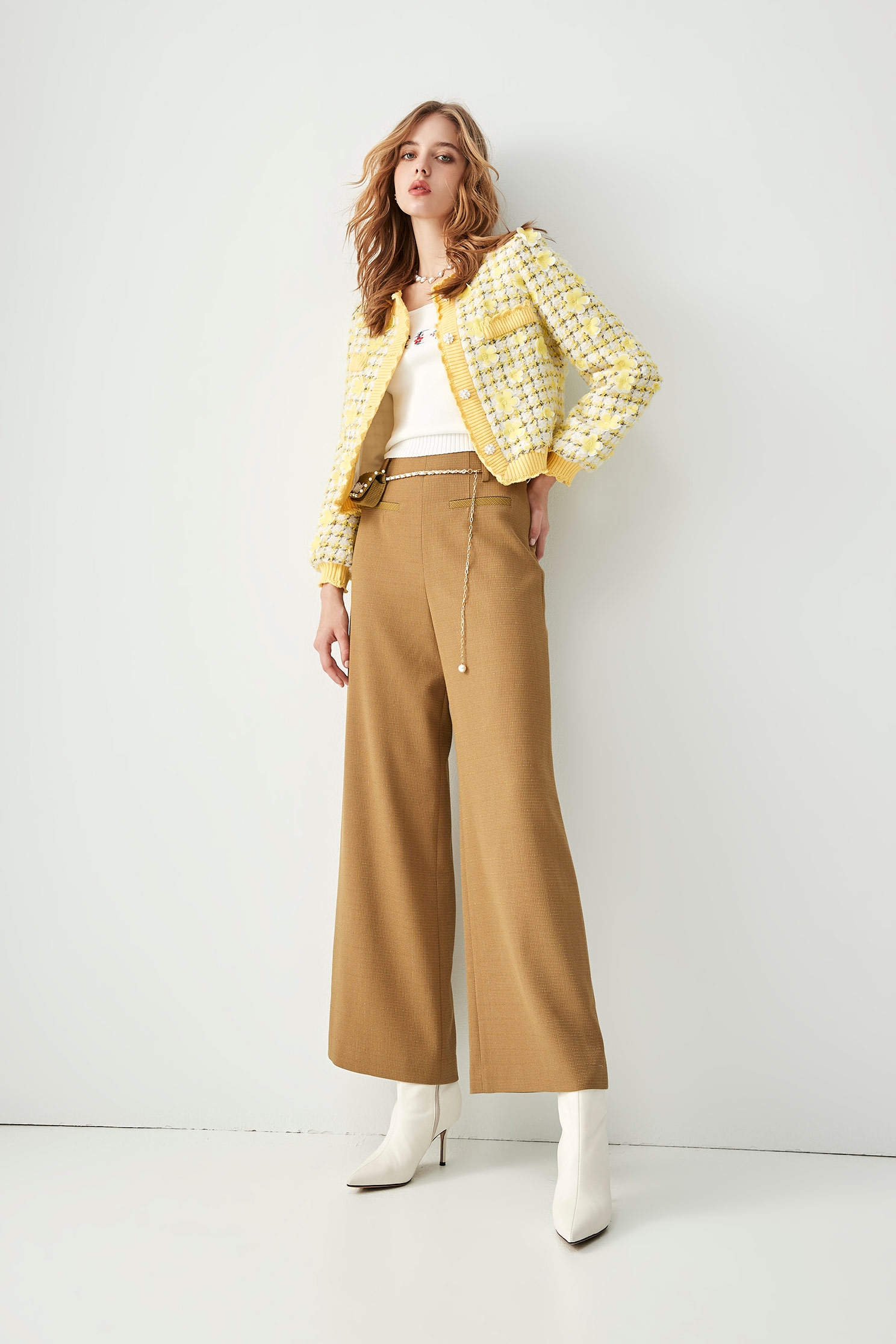 High Waist Wide Leg PantsHigh Waist Wide Leg Pants,Culottes,Season (AW) Look,Culottes,Pants