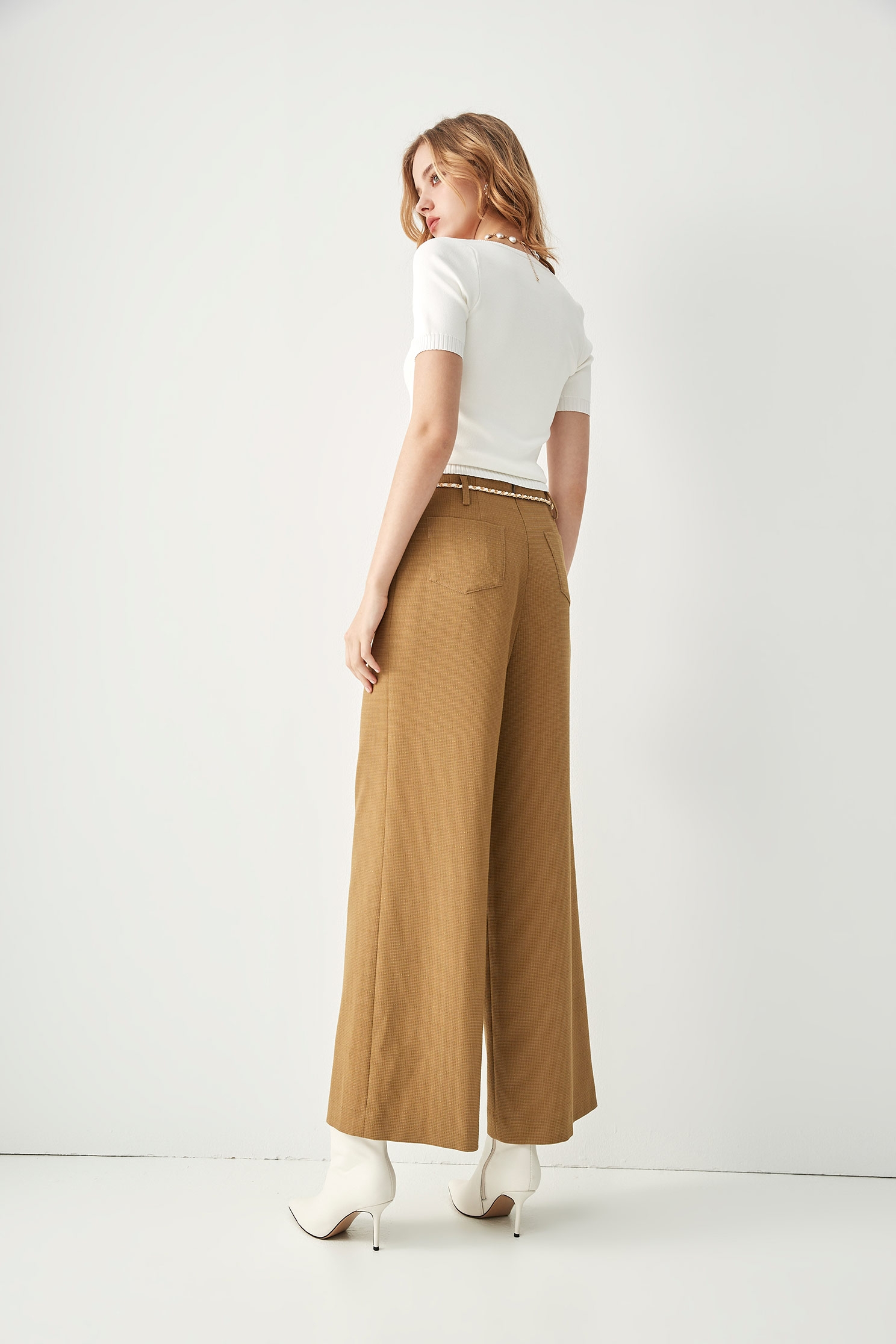 High Waist Wide Leg PantsHigh Waist Wide Leg Pants,Culottes,Season (AW) Look,Culottes,Pants