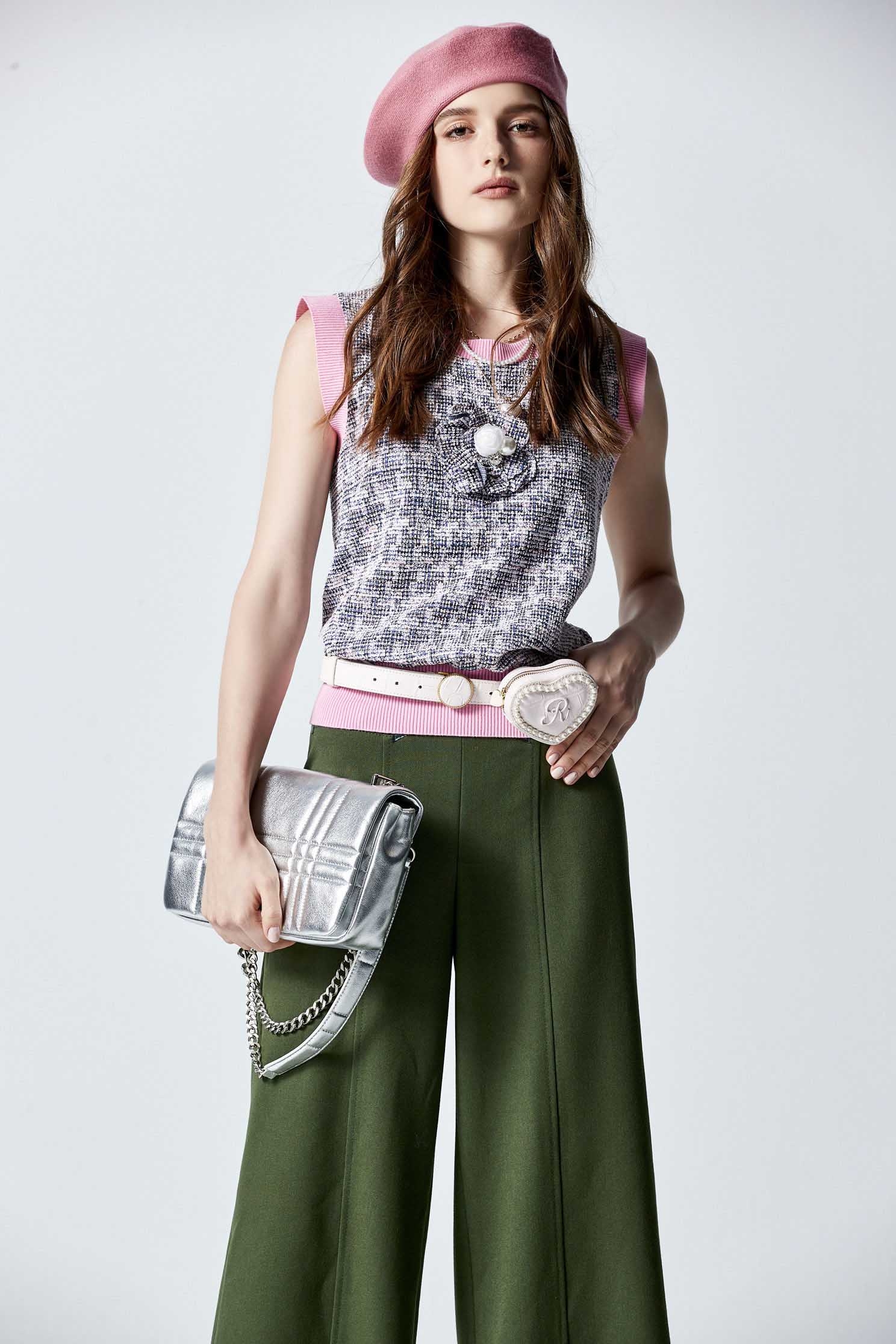 Basic Green Wide Leg PantsBasic Green Wide Leg Pants,Culottes,Season (AW) Look,Culottes,Pants