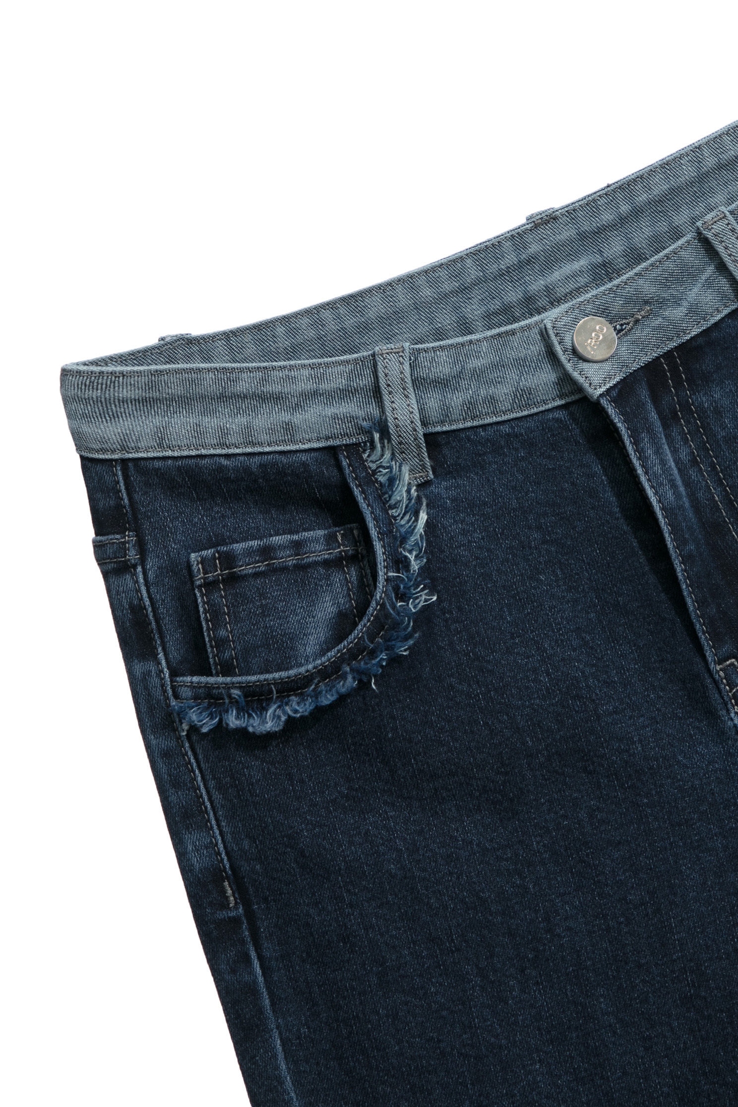 Straight Cut Cuffed JeansStraight Cut Cuffed Jeans,Denim,Jeans,Denim pants,Season (AW) Look,Wide-leg jeans,Pants