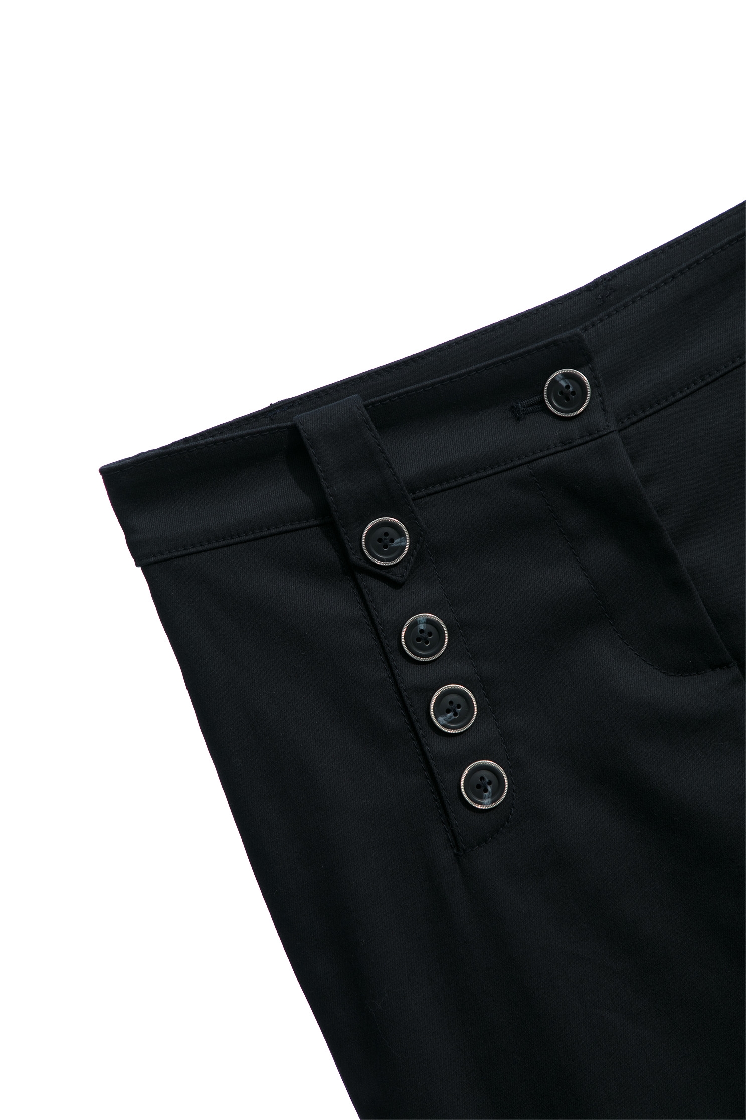 Slim Fit Front Panel  Button PantsSlim Fit Front Panel  Button Pants,Season (AW) Look,Skinny pants,Skinny pants,Pants