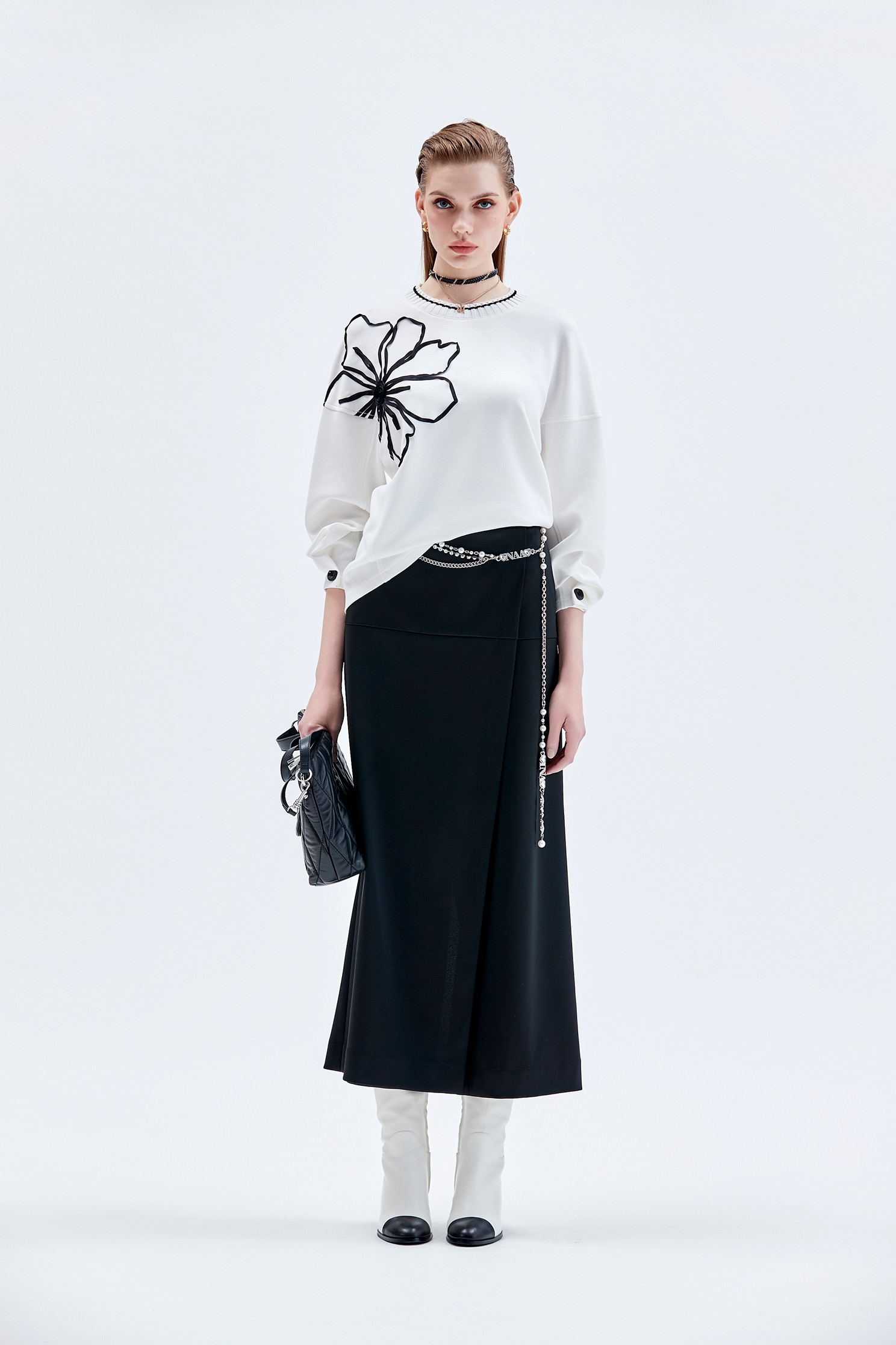 Front Panel Wide Leg PantsFront Panel Wide Leg Pants,Culottes,Season (AW) Look,Culottes,Skorts