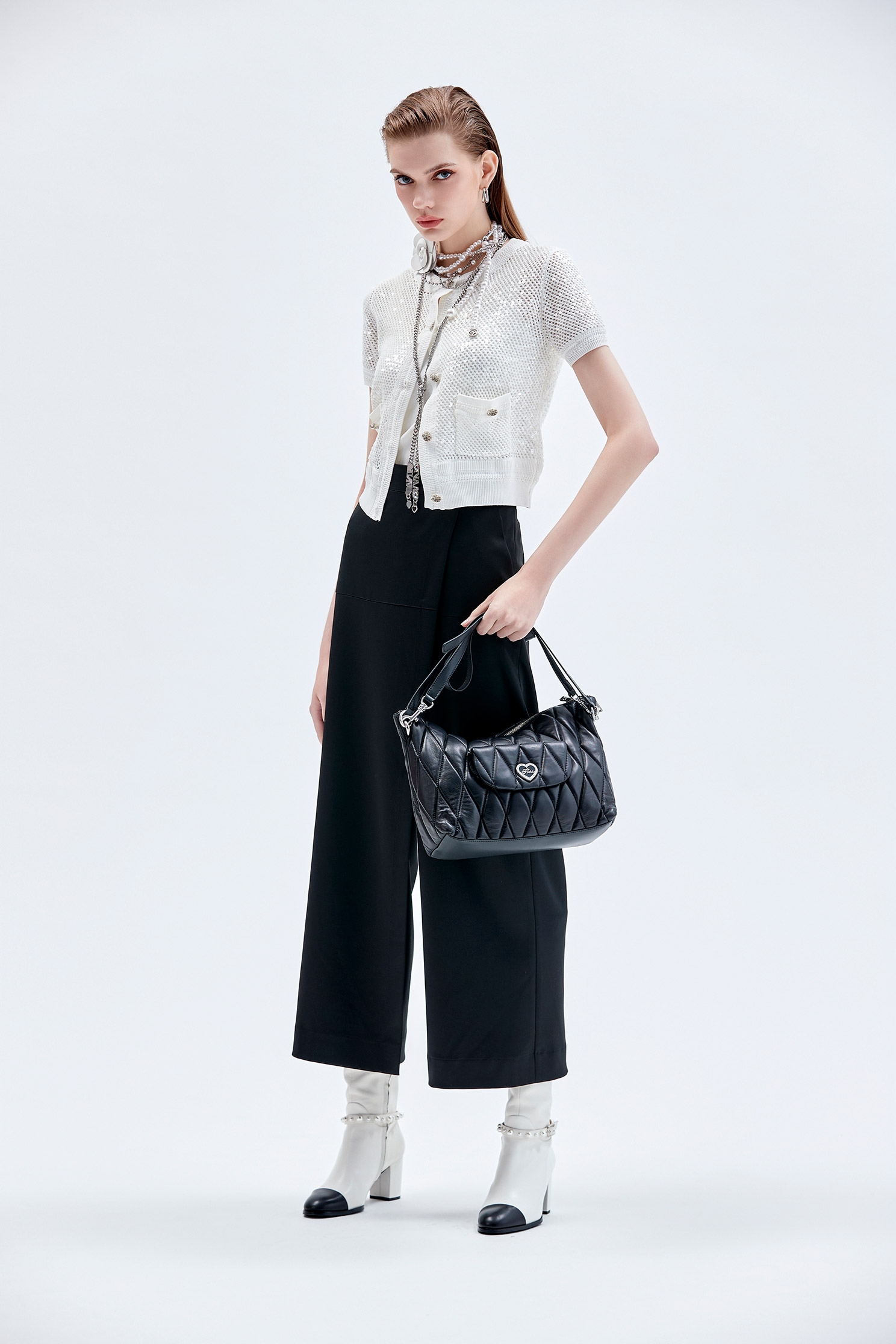 Front Panel Wide Leg PantsFront Panel Wide Leg Pants,Culottes,Season (AW) Look,Culottes,Skorts