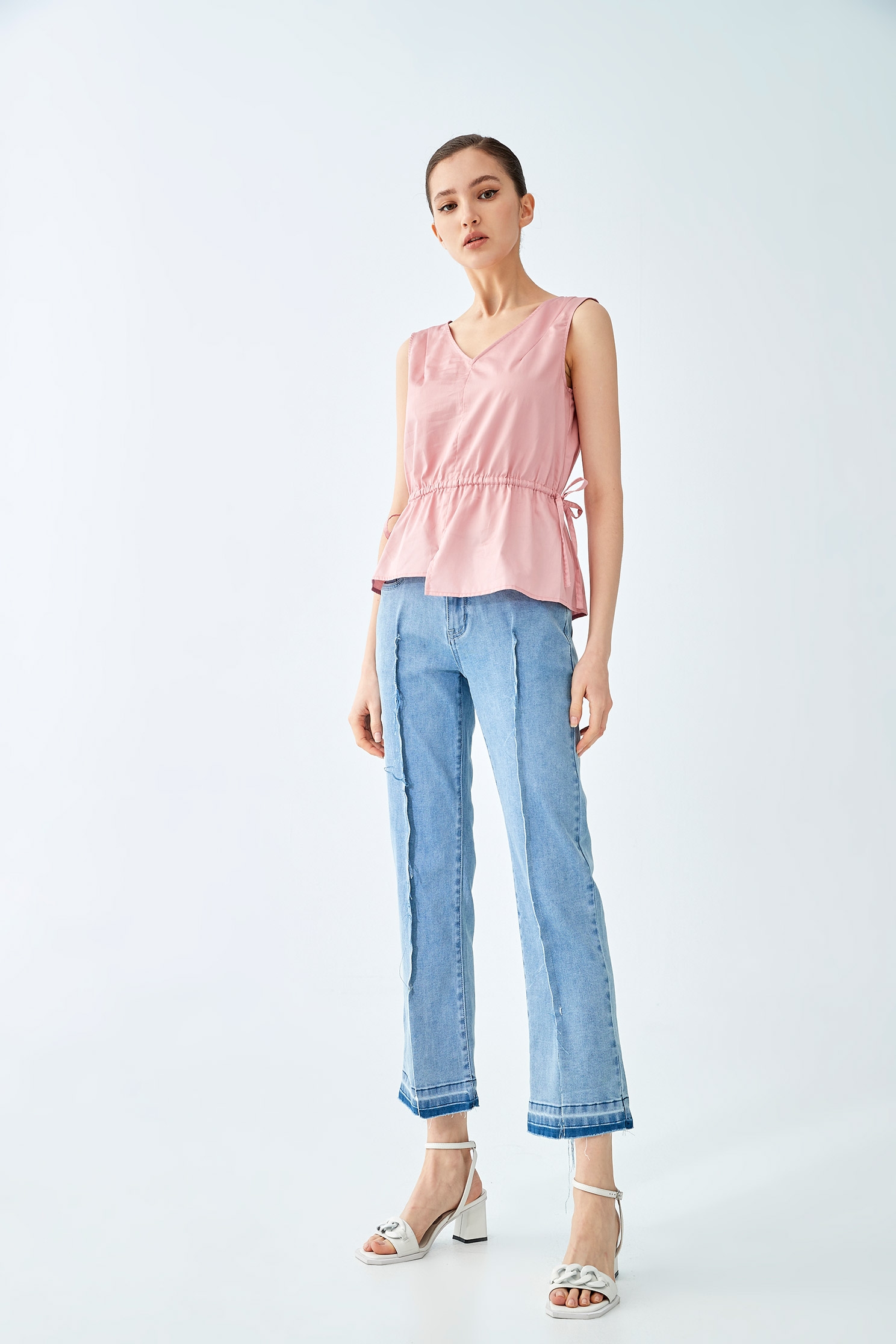 Basic Straight-Cut JeansBasic Straight-Cut Jeans,Season (SS) Look,mothergift,Denim,Jeans