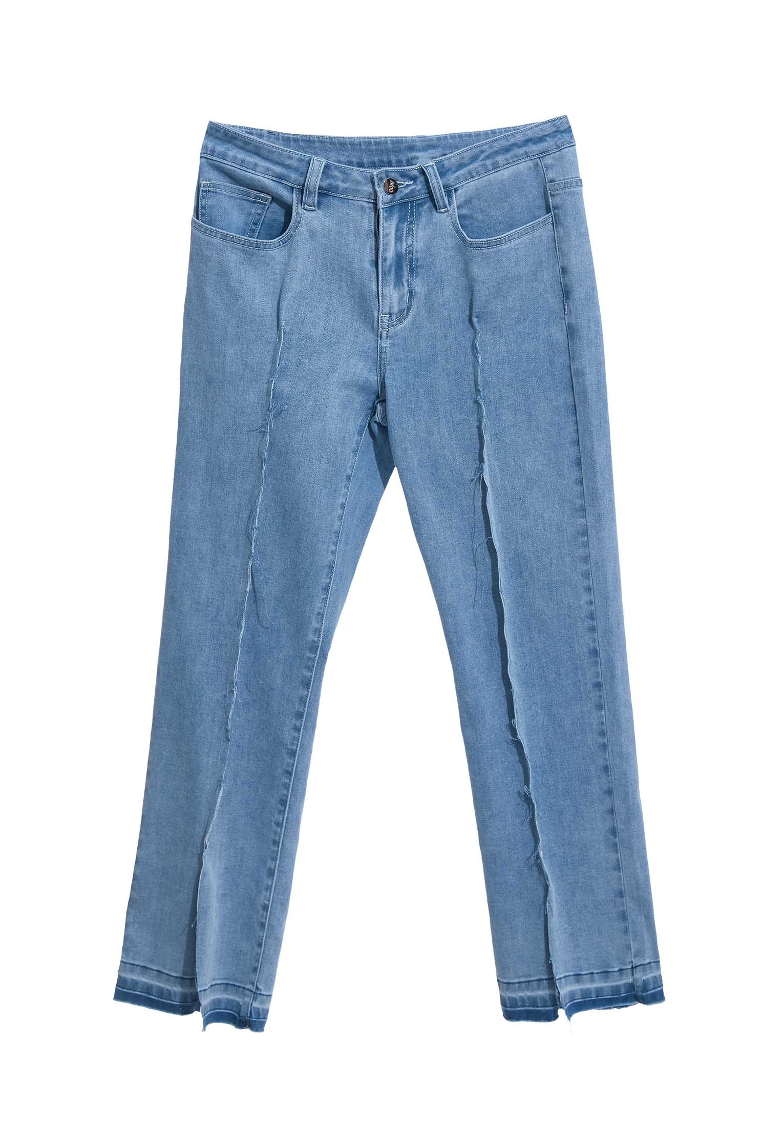 Basic Straight-Cut JeansBasic Straight-Cut Jeans,Season (SS) Look,mothergift,Denim,Jeans