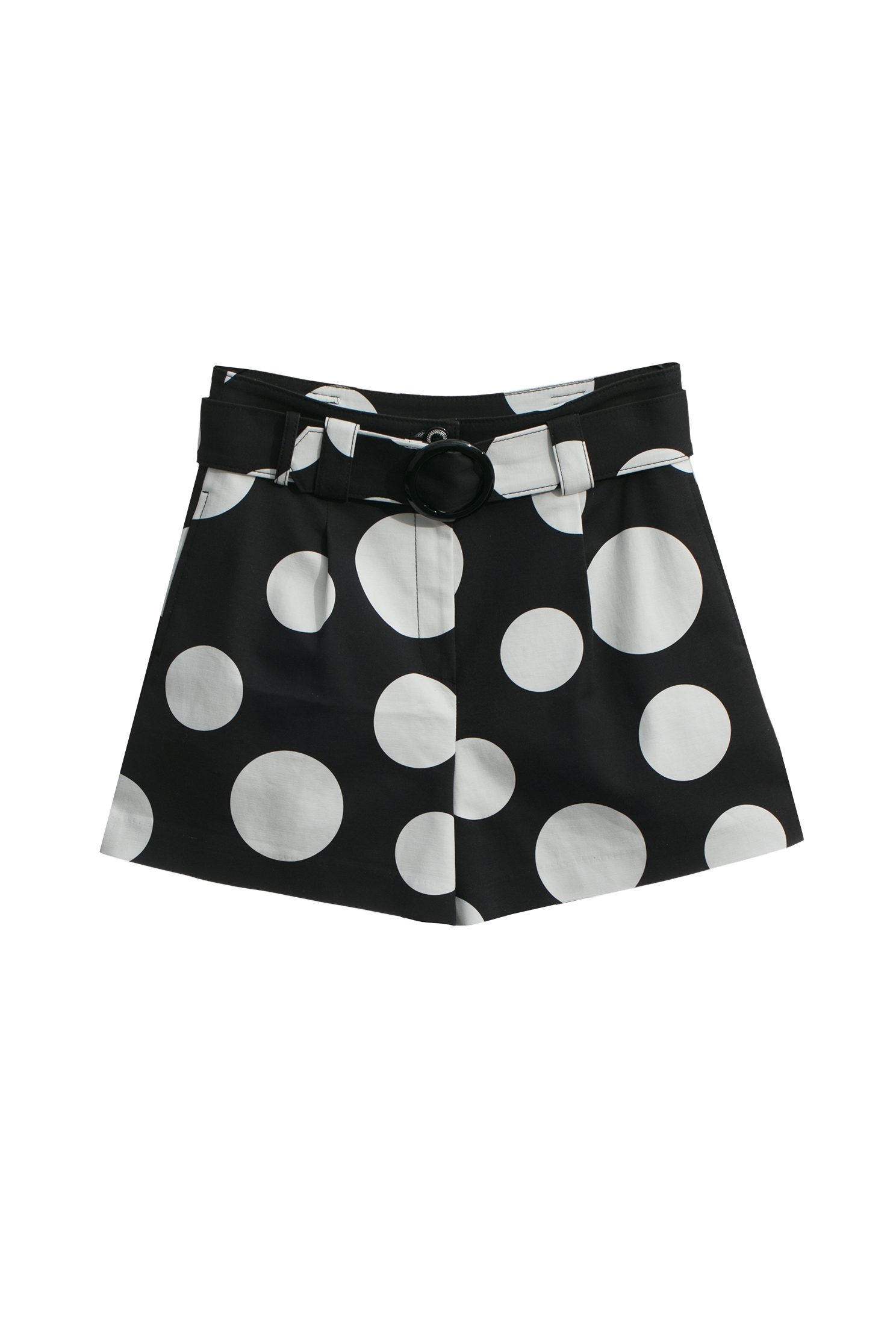 Polka Dot Belted ShortsPolka Dot Belted Shorts,dotcollection,Shorts,Season (AW) Look,Belts