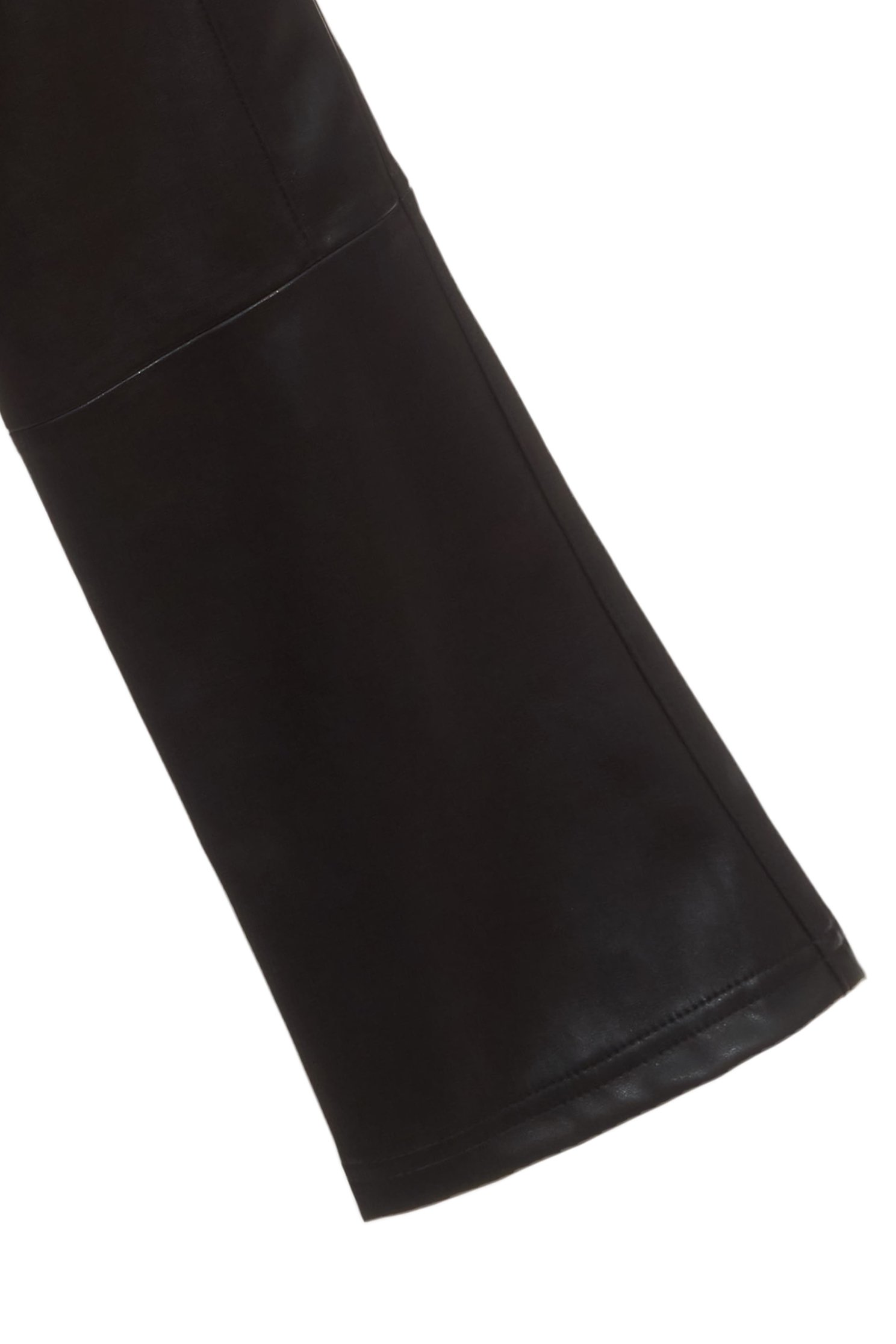 PU Boot Leg PantsPU Boot Leg Pants,Bell-bottoms,Culottes,Leather,Season (AW) Look,Bell-bottoms