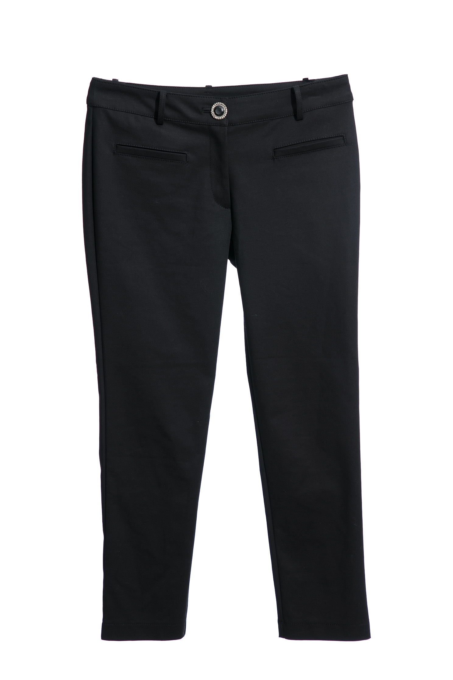 Basic Boot Leg Black PantsSimple vintage flared trousers,Culottes,Season (SS) Look,Culottes,Pants