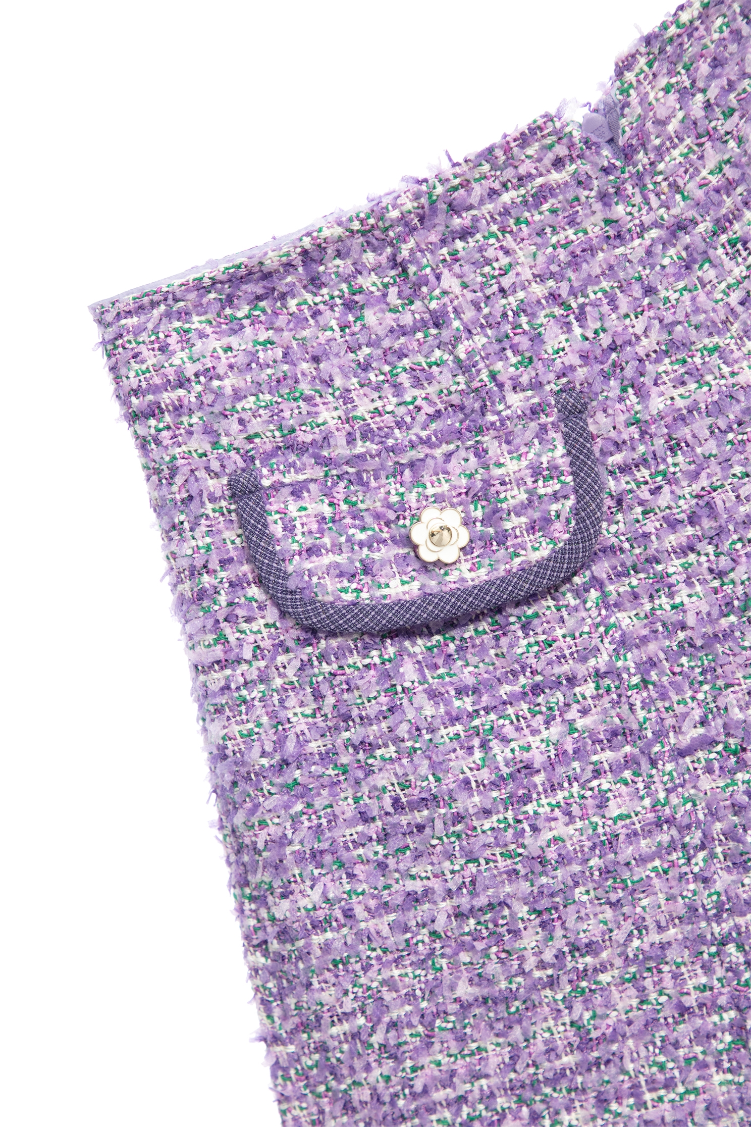 Purple Tweed City ShortsPurple Tweed City Shorts,Season (SS) Look,Shorts